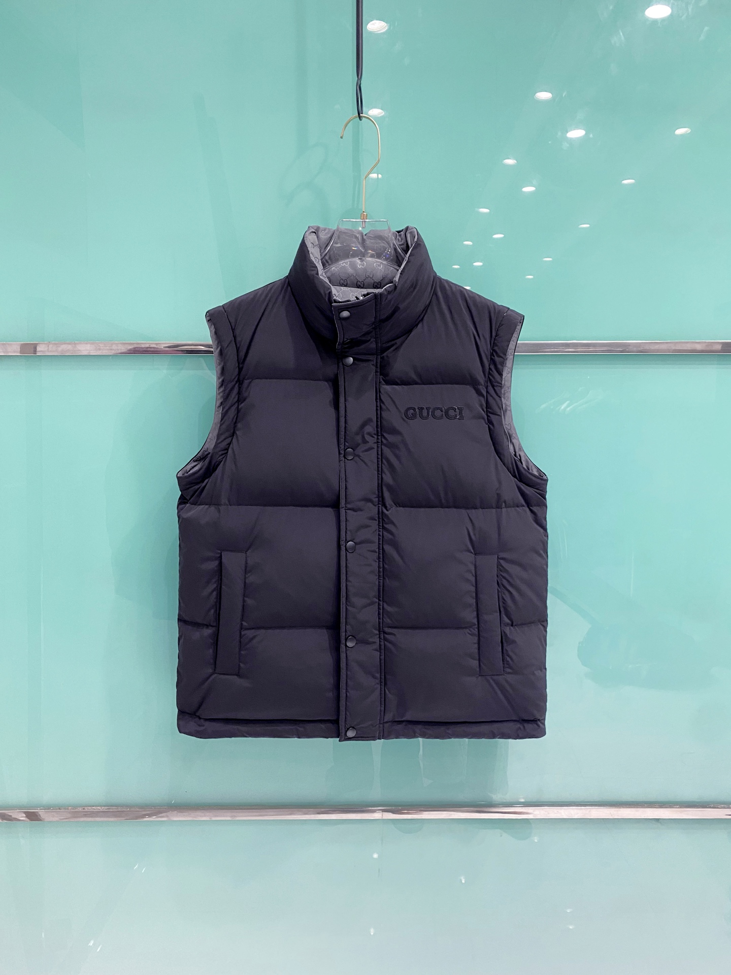 Gucci Down Jacket White Duck Down
