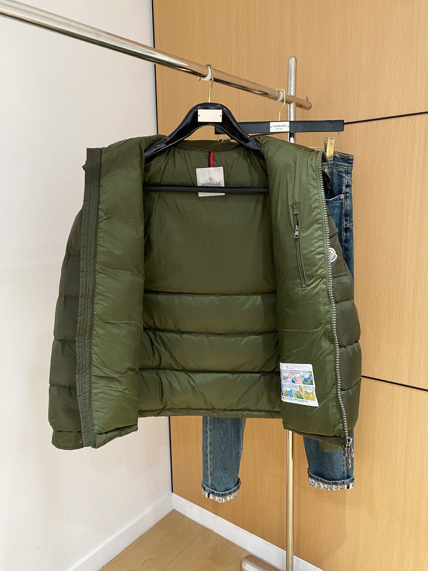 Moncler Couple Down Jacket Goose Down S-m-l