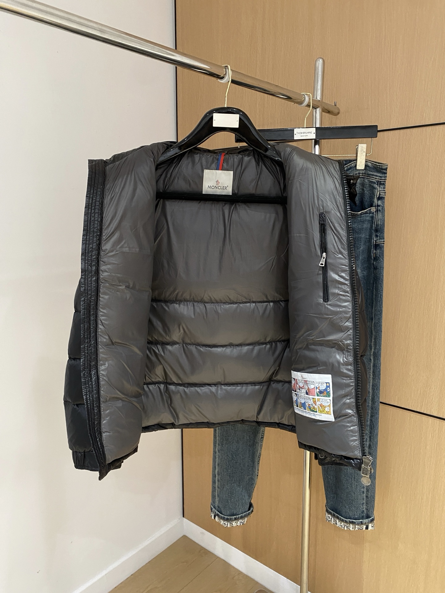 Moncler Couple Down Jacket Goose Down S-m-l