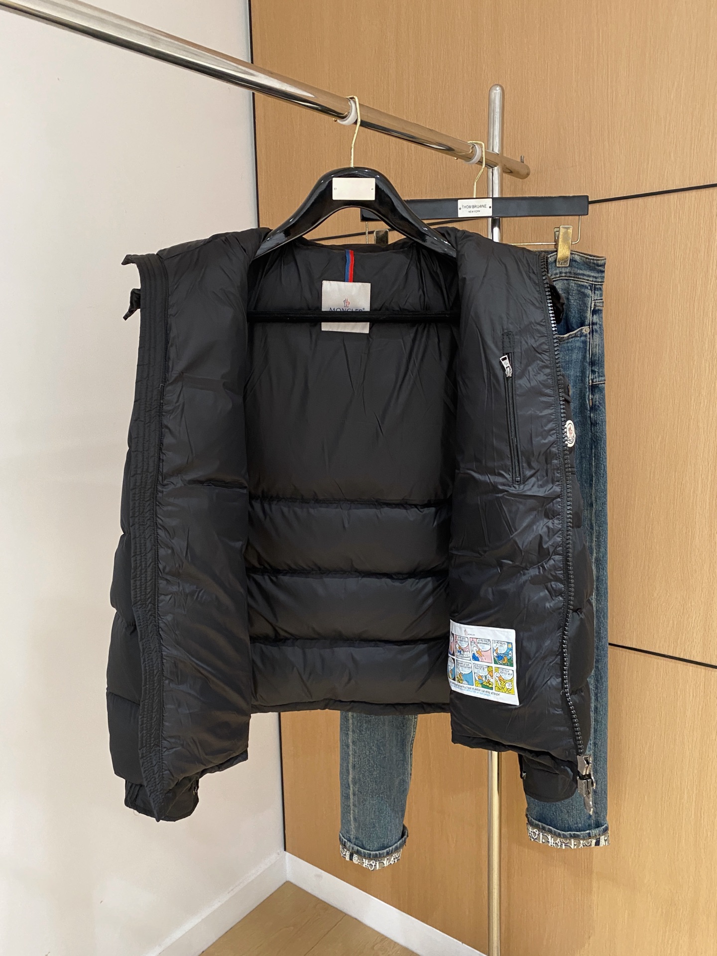 Moncler Couple Down Jacket Goose Down S-m-l