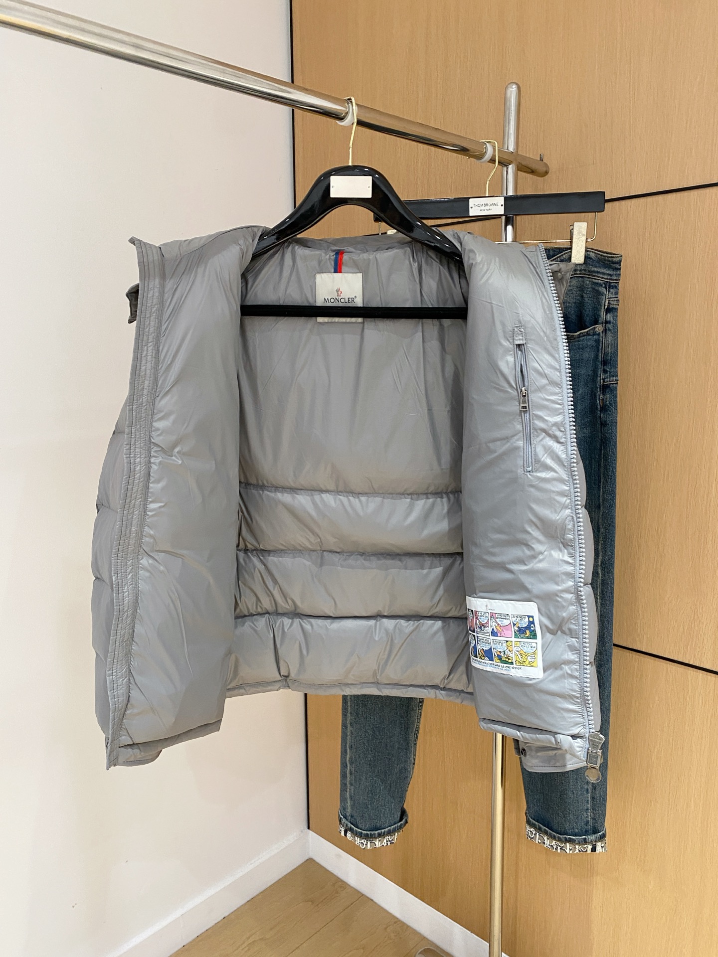 Moncler Couple Down Jacket Goose Down S-m-l