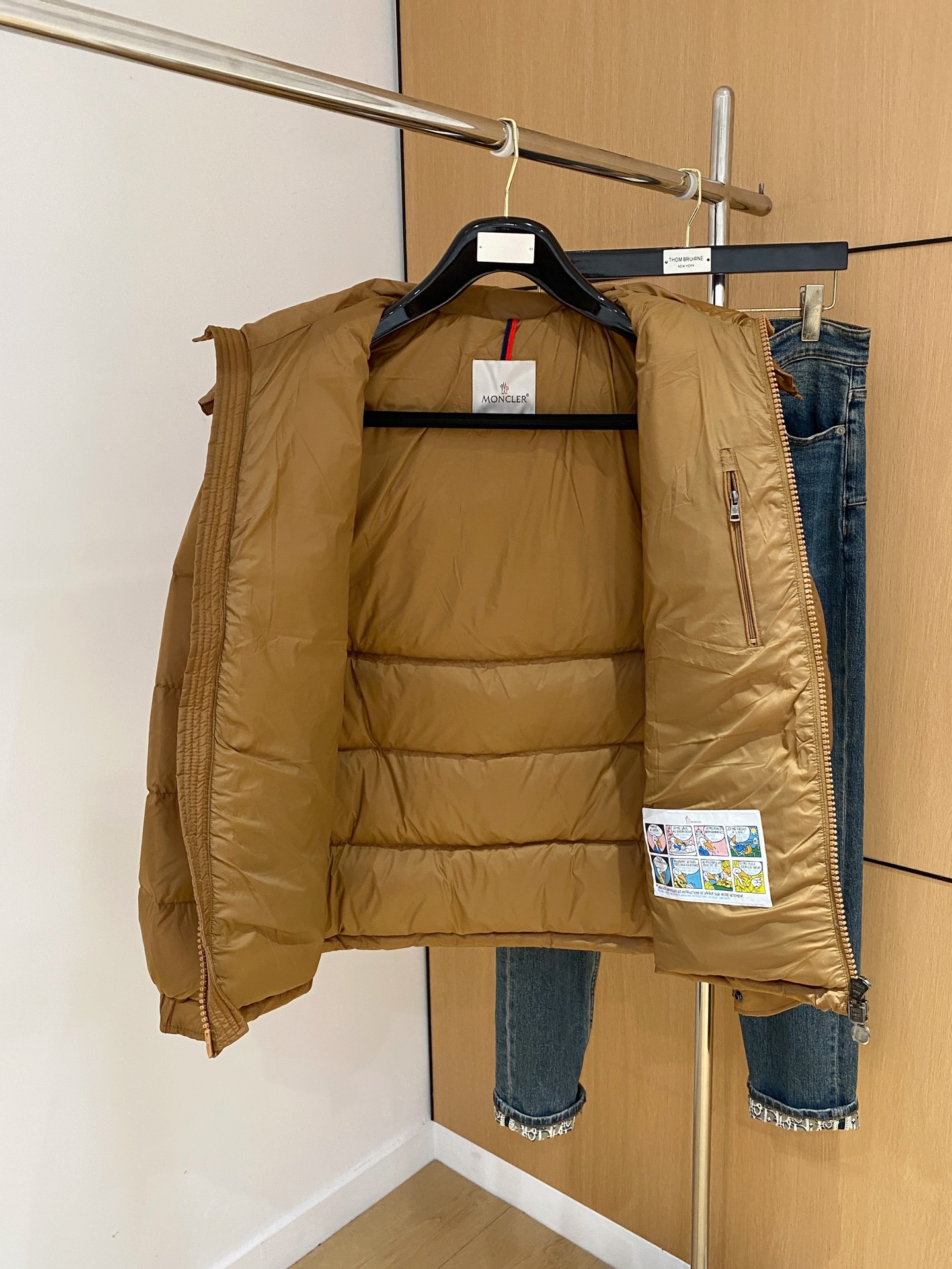 Moncler Couple Down Jacket Goose Down S-m-l