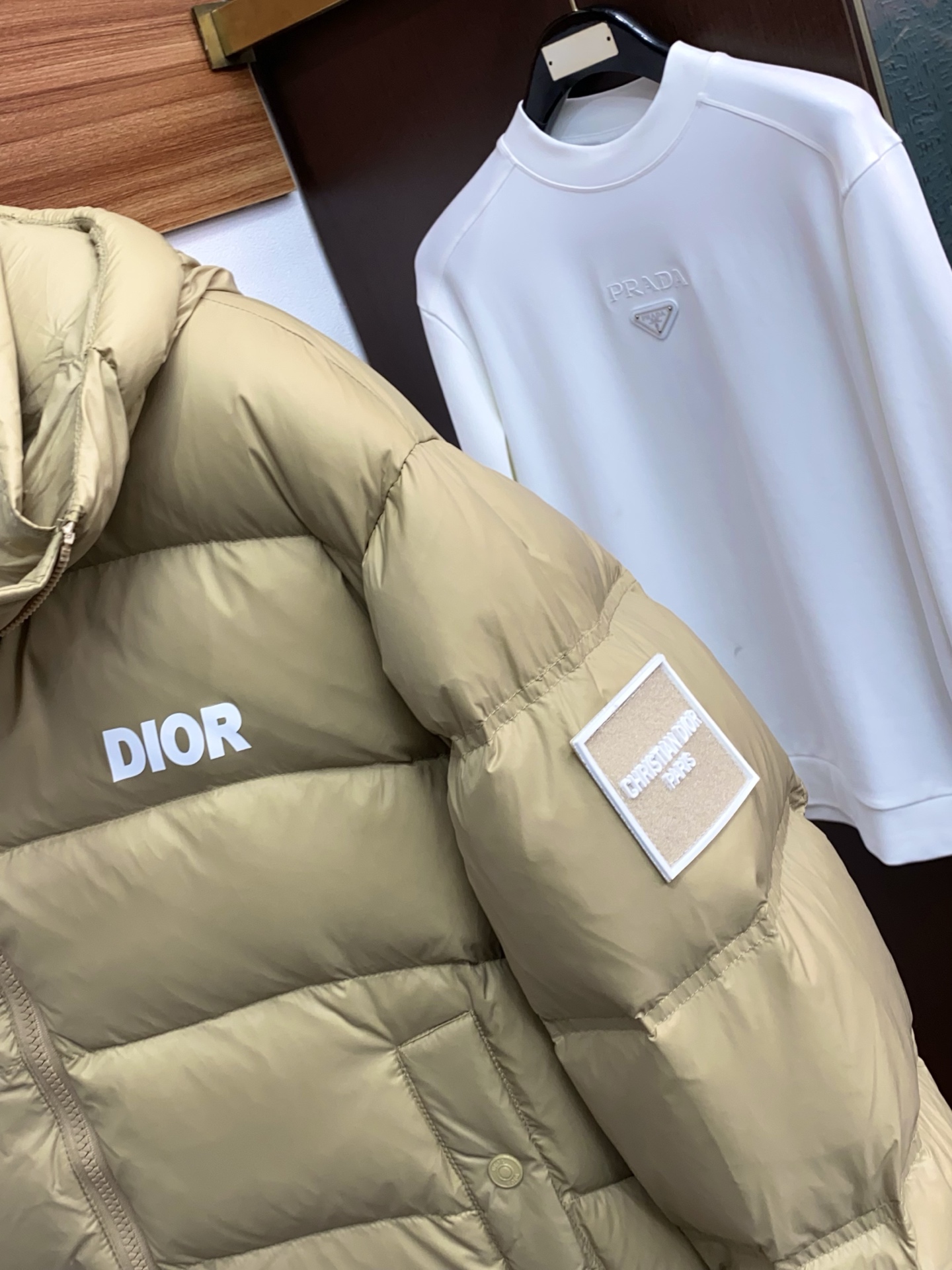 Dior Down Jacket White Duck Down M-l-xl