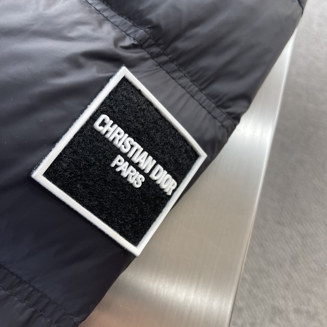 Dior Down Jacket White Duck Down Hooded M-xl