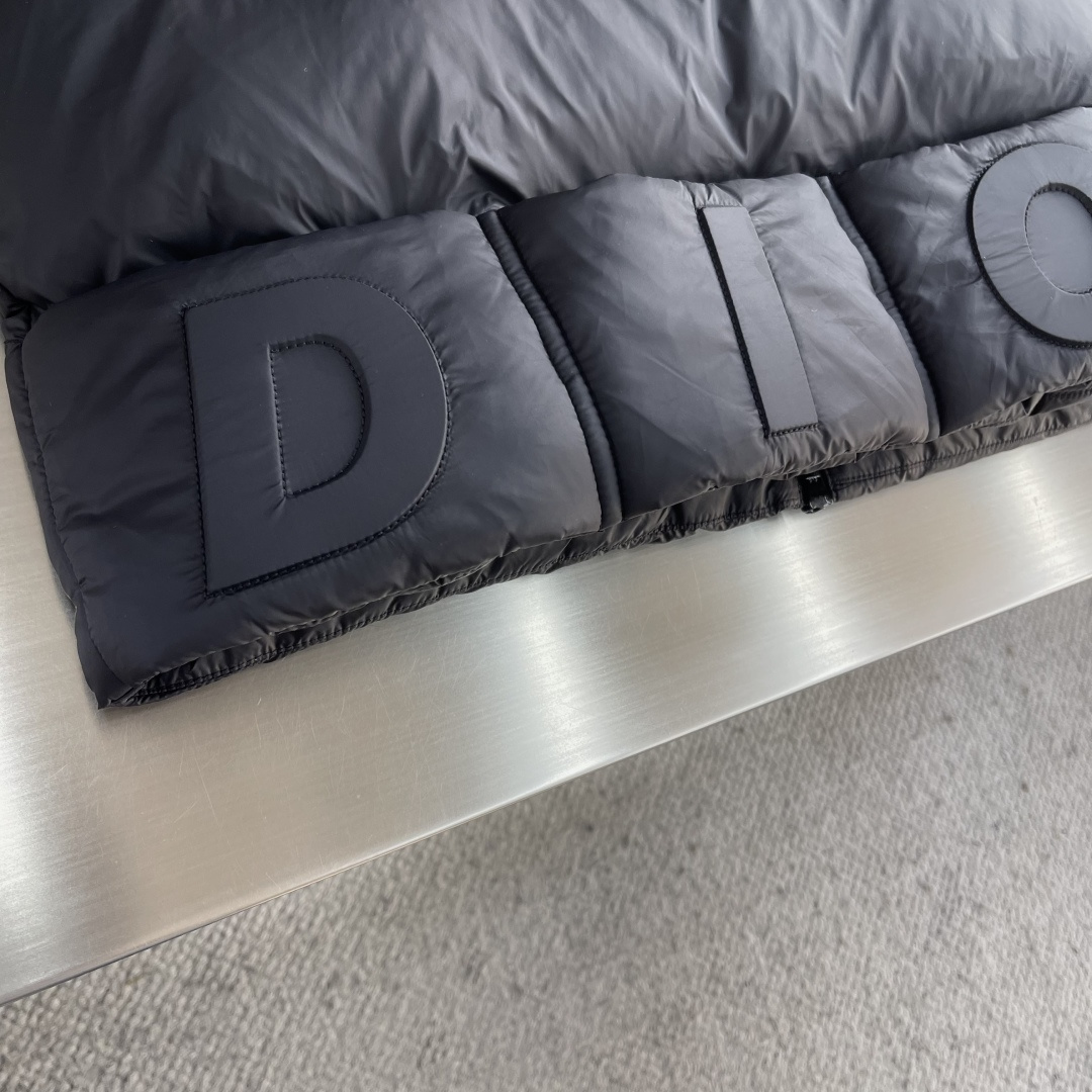 Dior Down Jacket White Duck Down Hooded M-xl