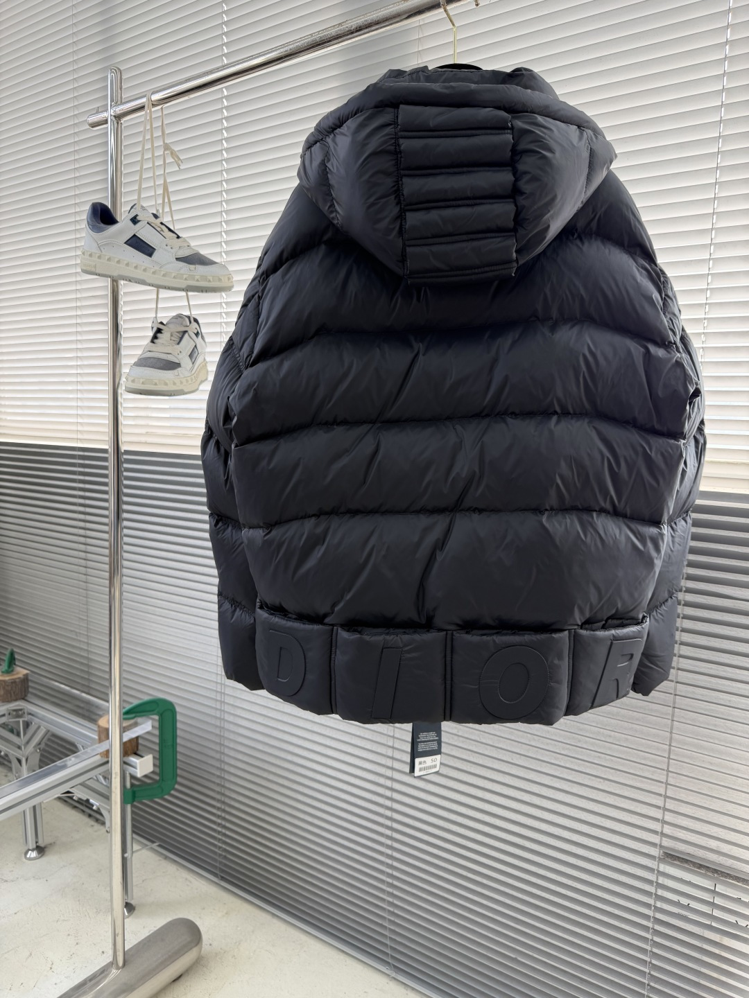 Dior Down Jacket White Duck Down Hooded M-xl