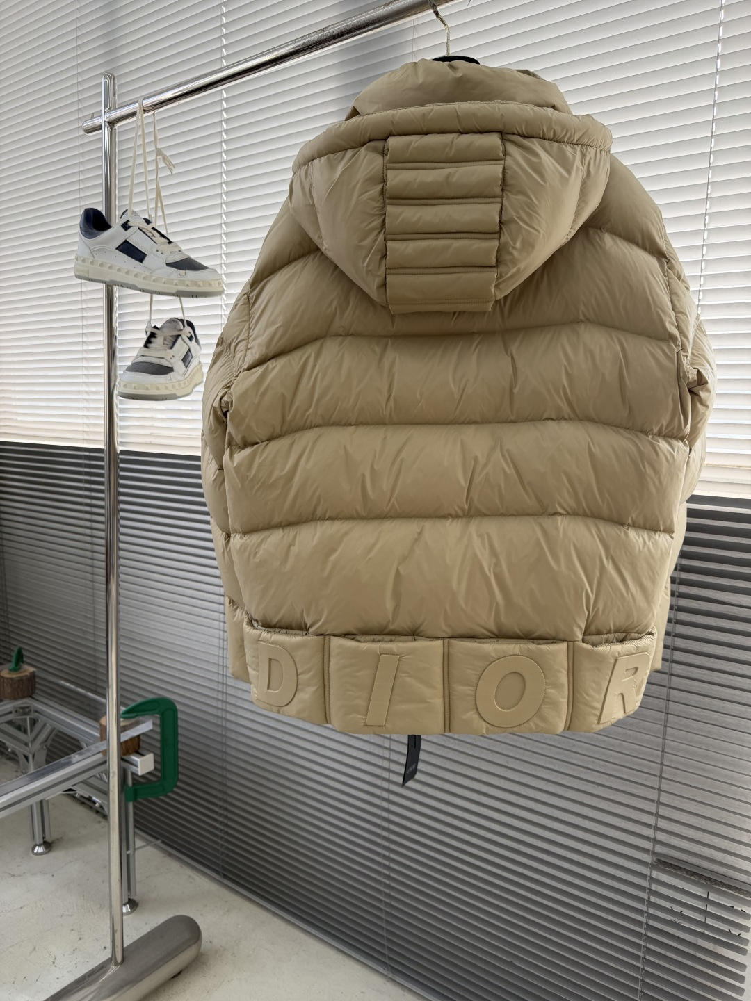 Dior Down Jacket White Duck Down Hooded M-xl