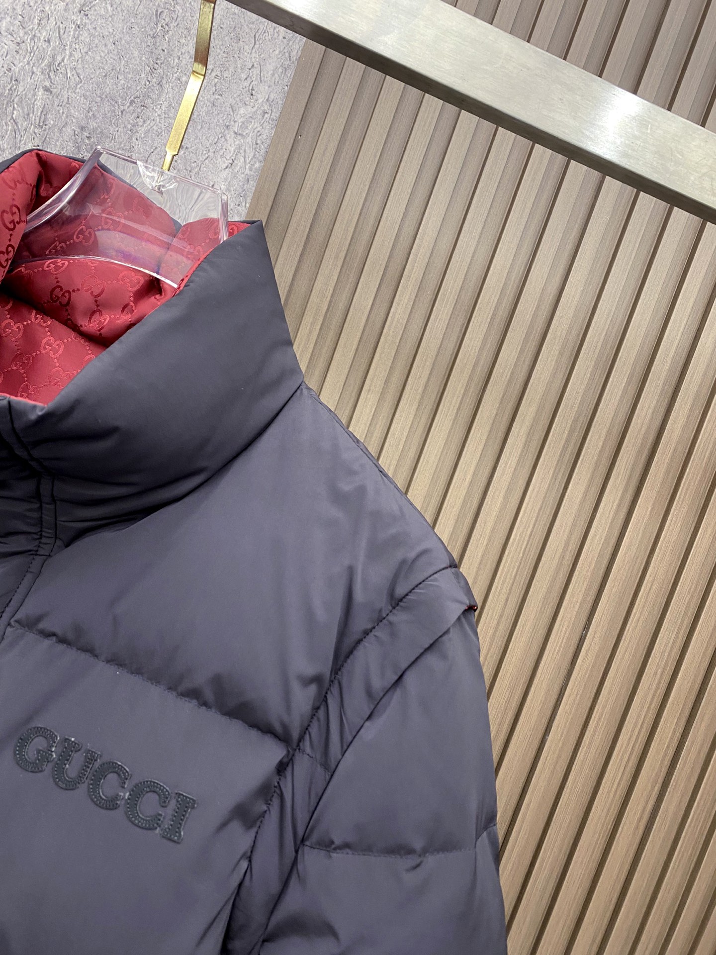 Gucci Down Jacket White Duck Down