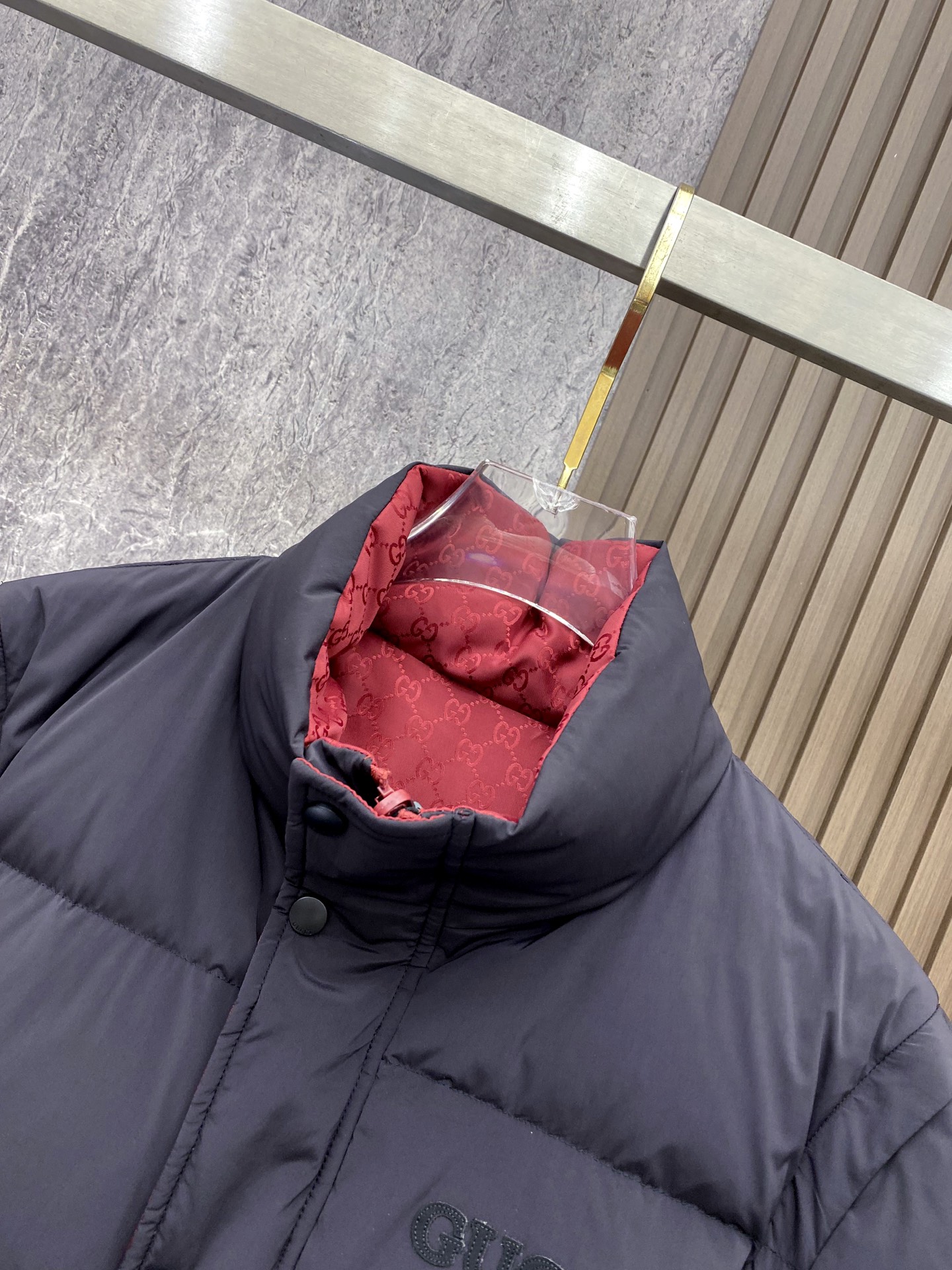 Gucci Down Jacket White Duck Down