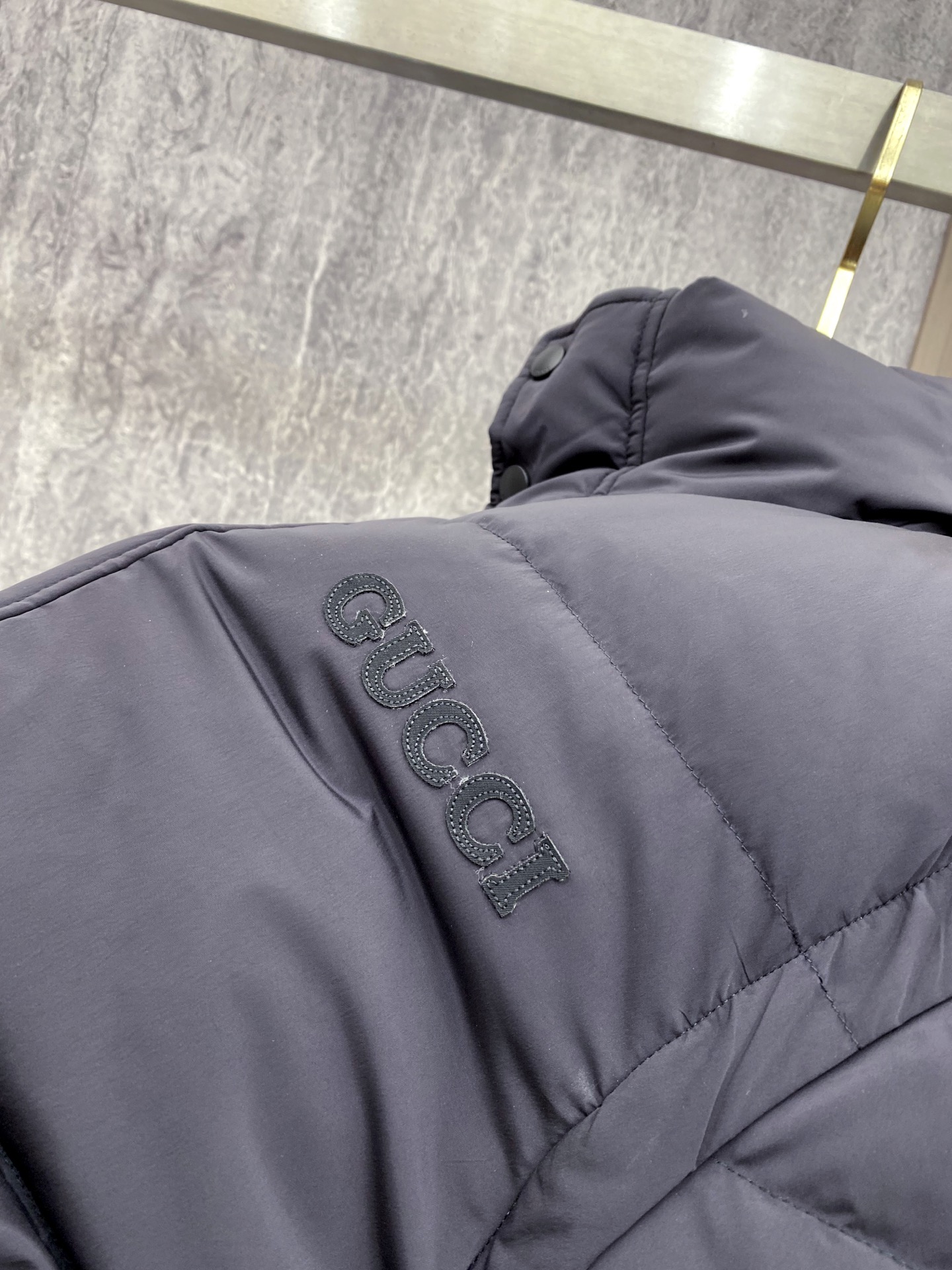 Gucci Down Jacket White Duck Down