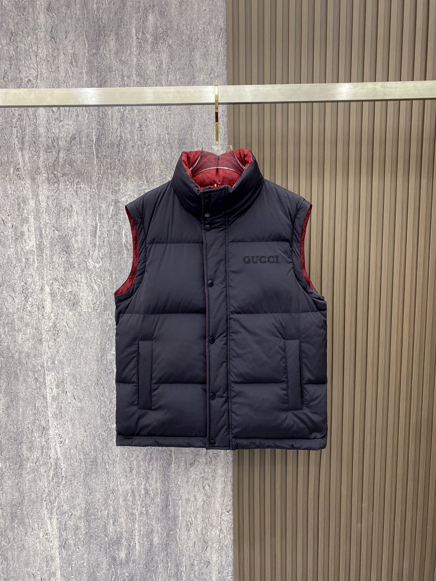 Gucci Down Jacket White Duck Down