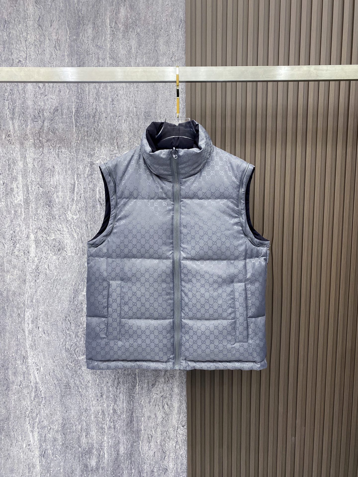 Gucci Down Jacket White Duck Down