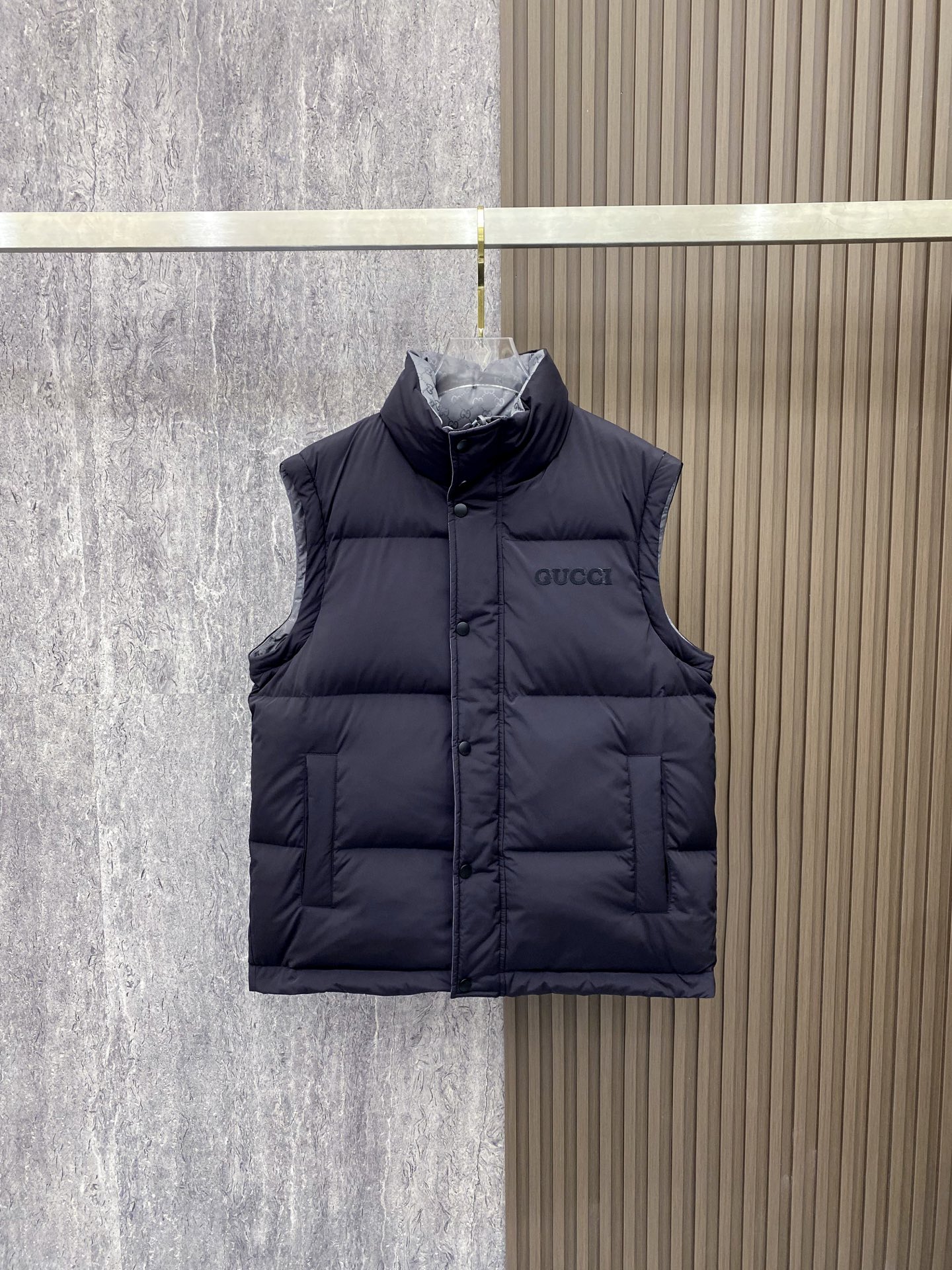 Gucci Down Jacket White Duck Down