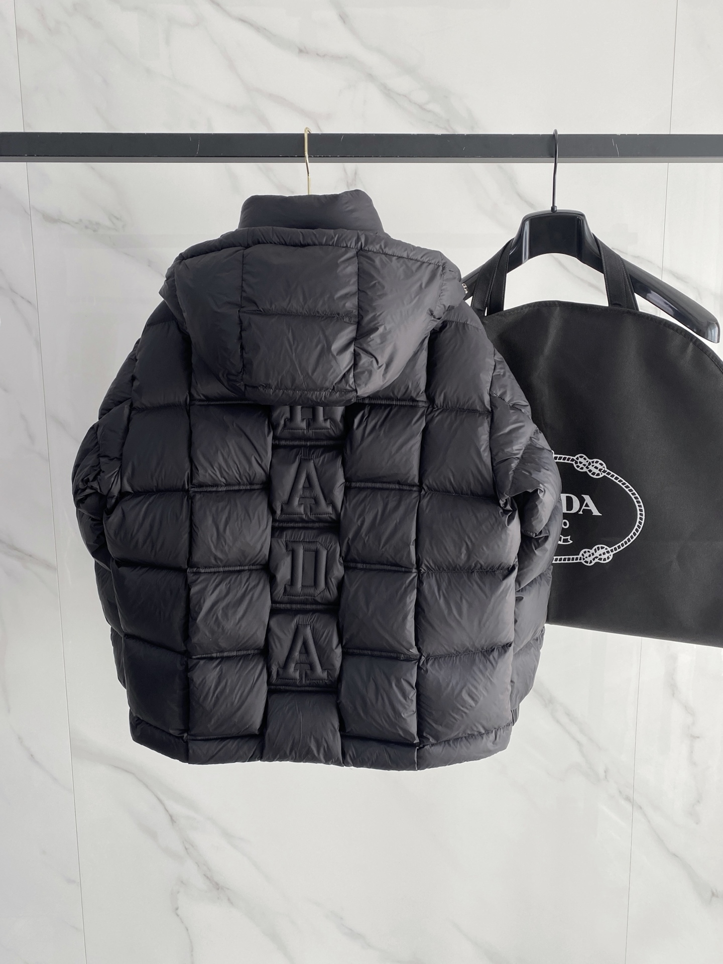 Prada Couple Down Jacket White Duck Down M-xxxl