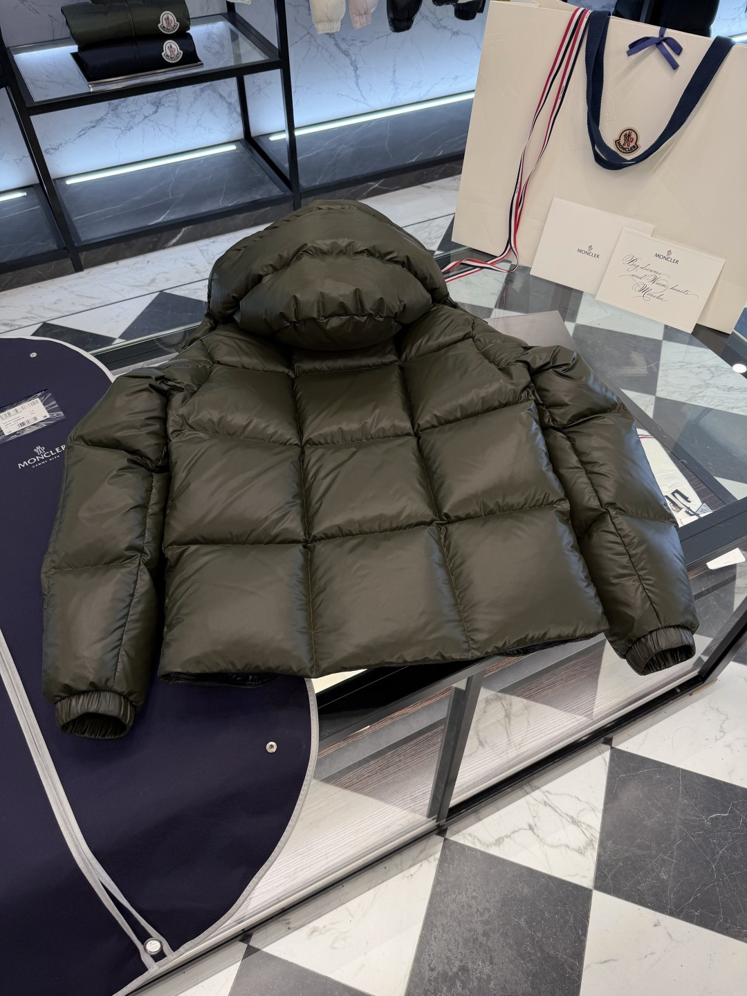 Moncler Jacket Hooded M-l