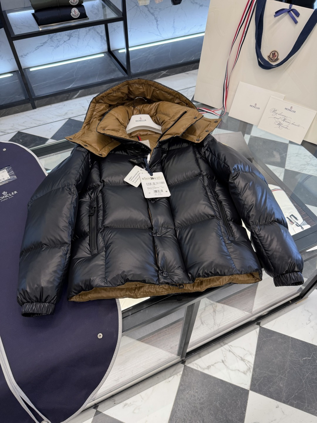 Moncler Jacket Hooded M-l
