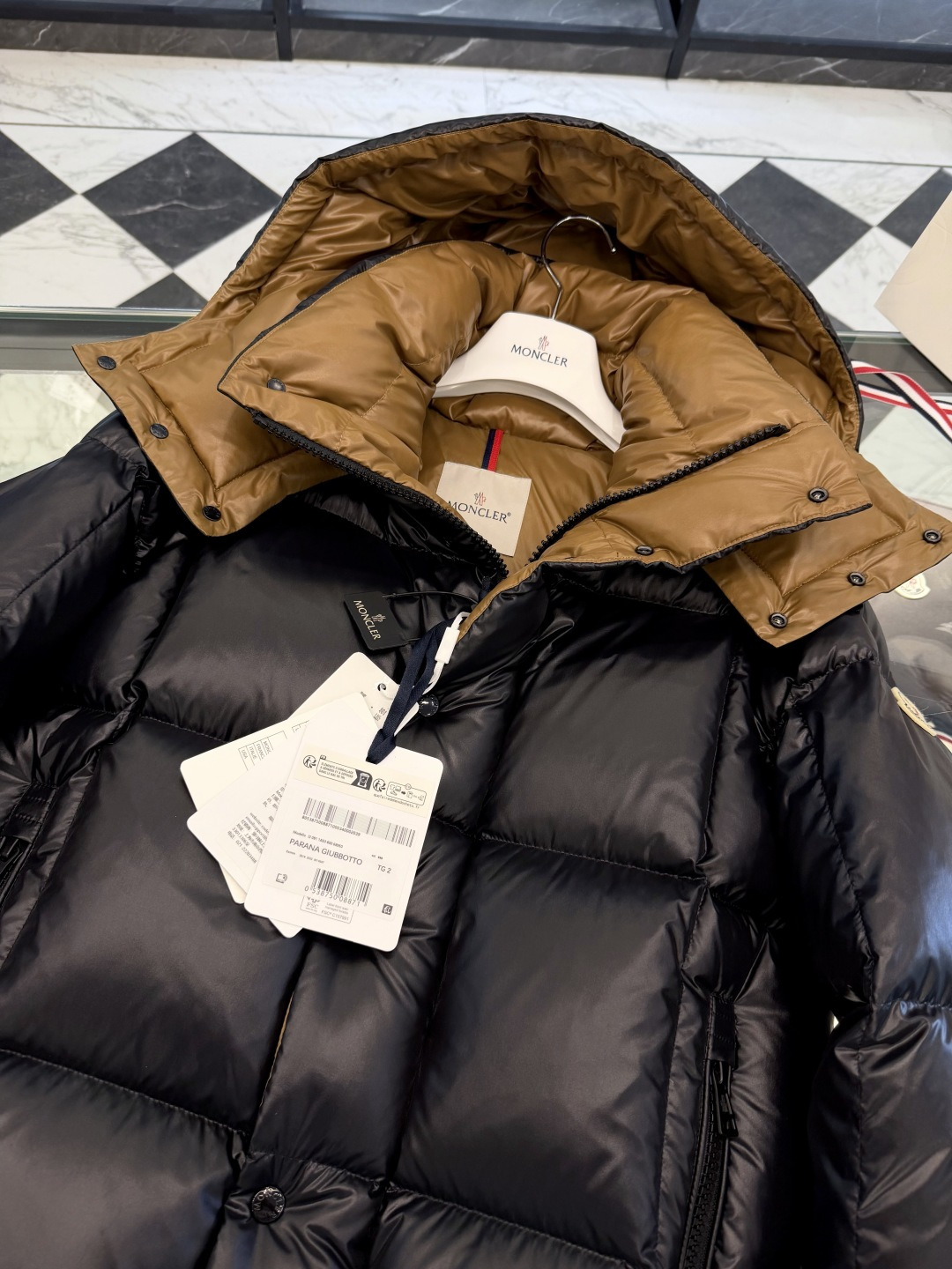 Moncler Jacket Hooded M-l