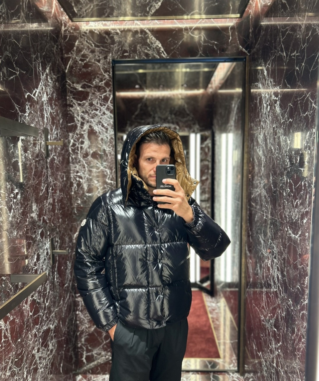 Moncler Jacket Hooded M-l