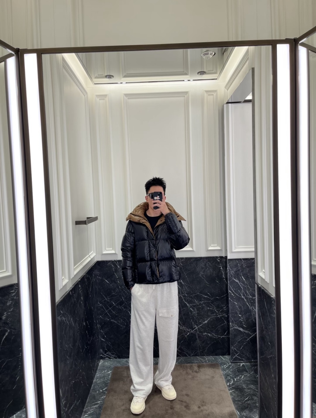 Moncler Jacket Hooded M-l