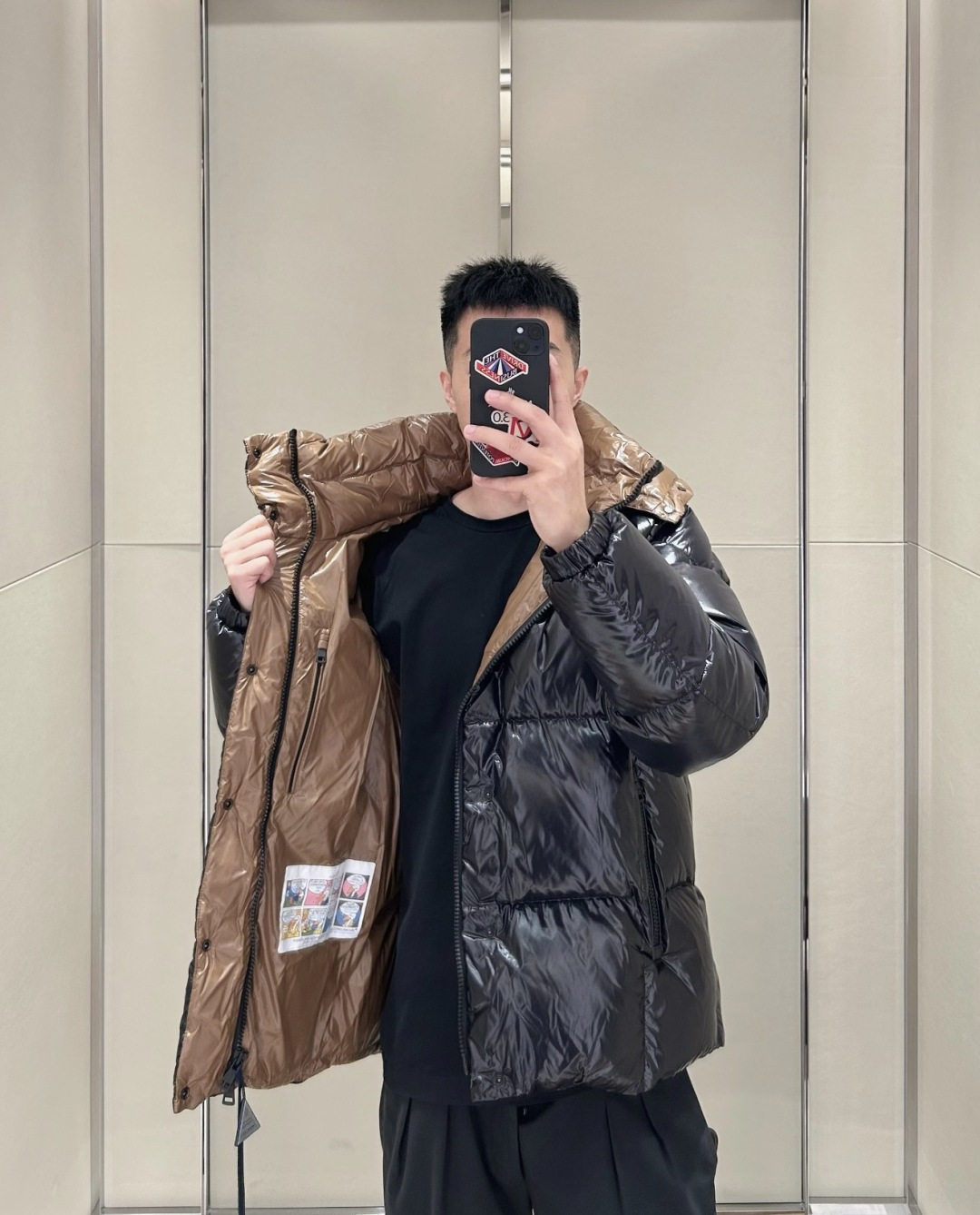 Moncler Jacket Hooded M-l