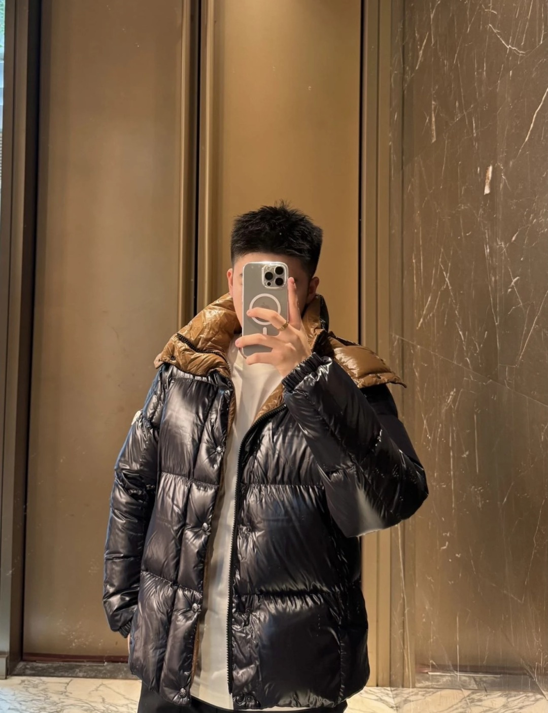 Moncler Jacket Hooded M-l