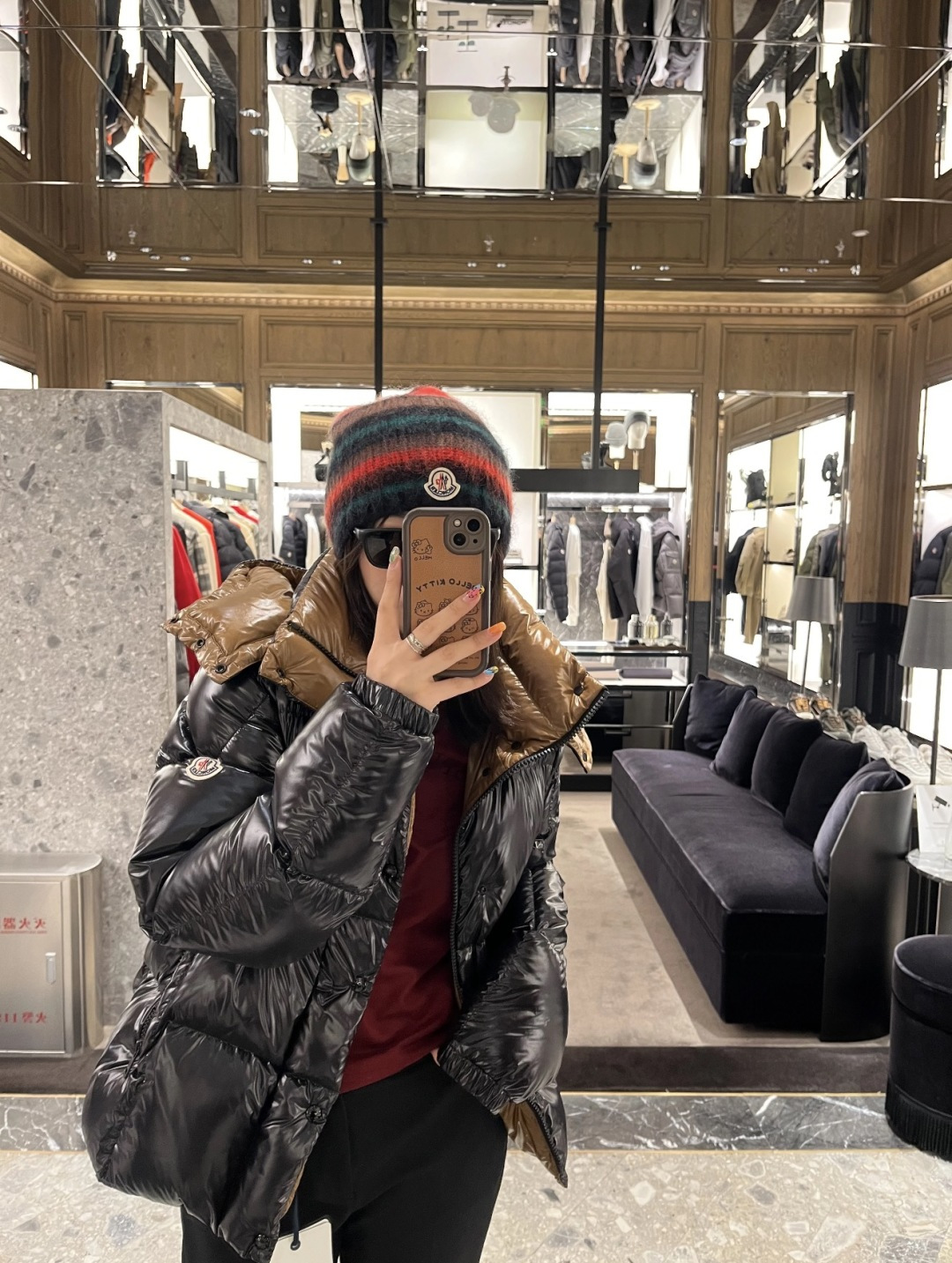 Moncler Jacket Hooded M-l