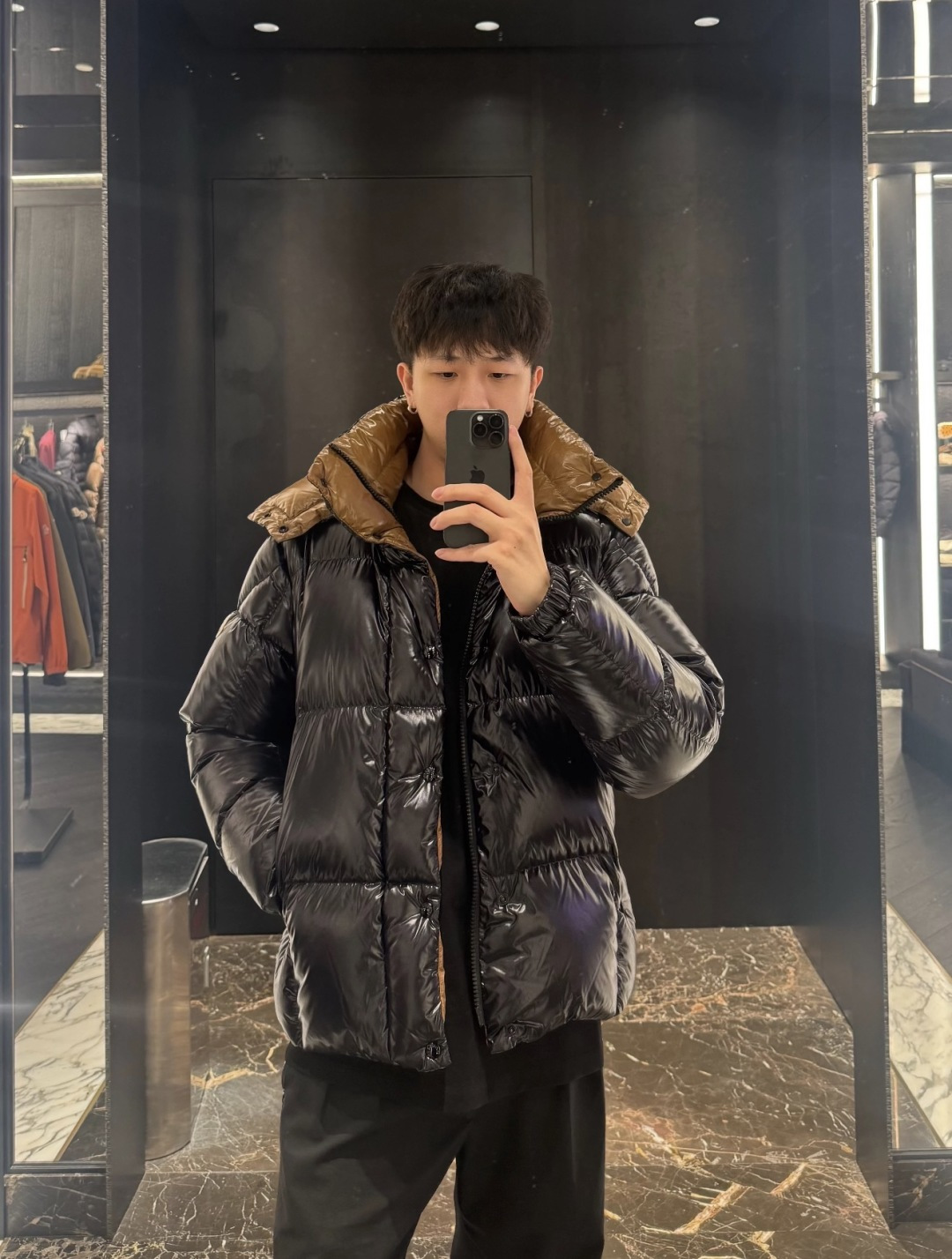 Moncler Jacket Hooded M-l