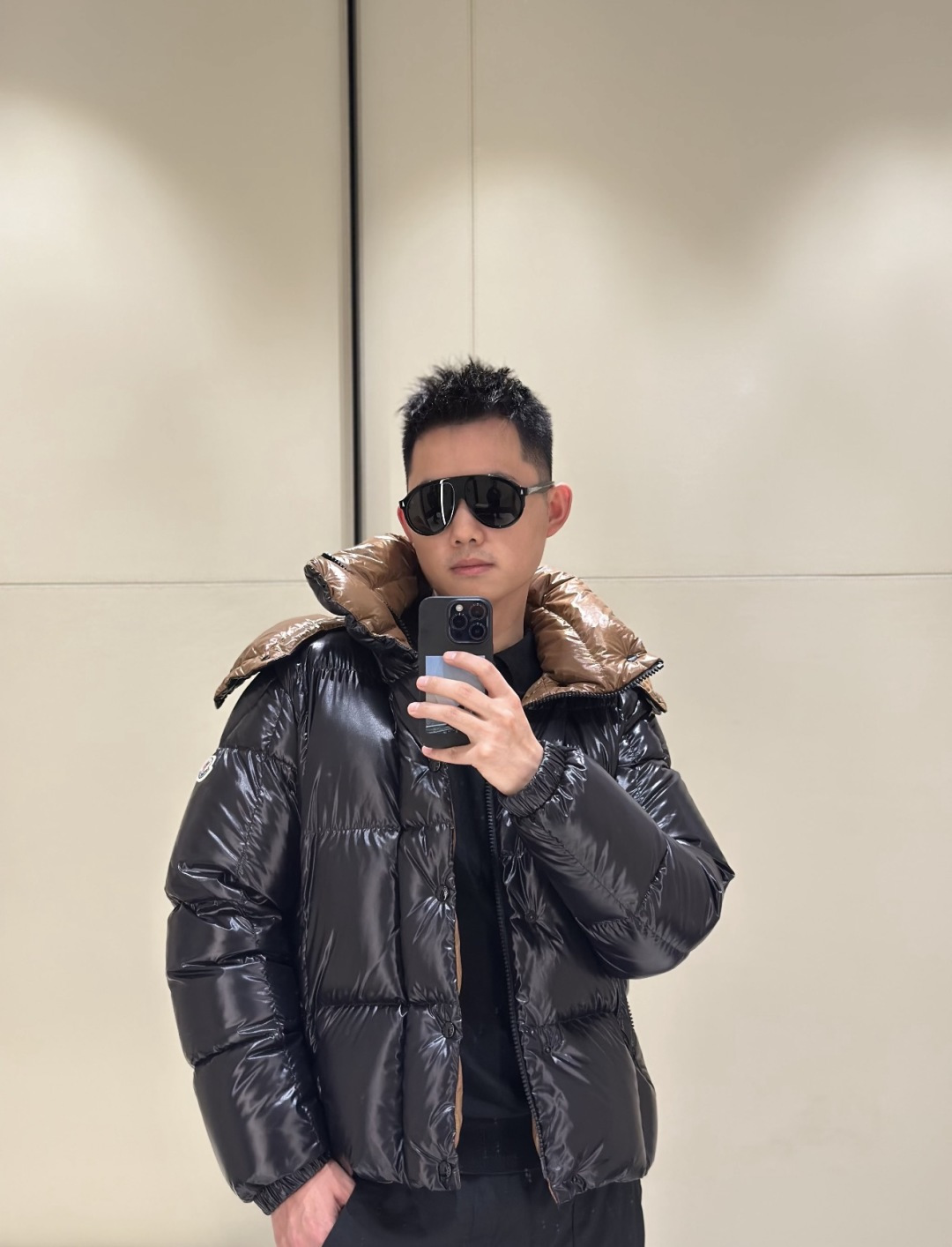 Moncler Jacket Hooded M-l