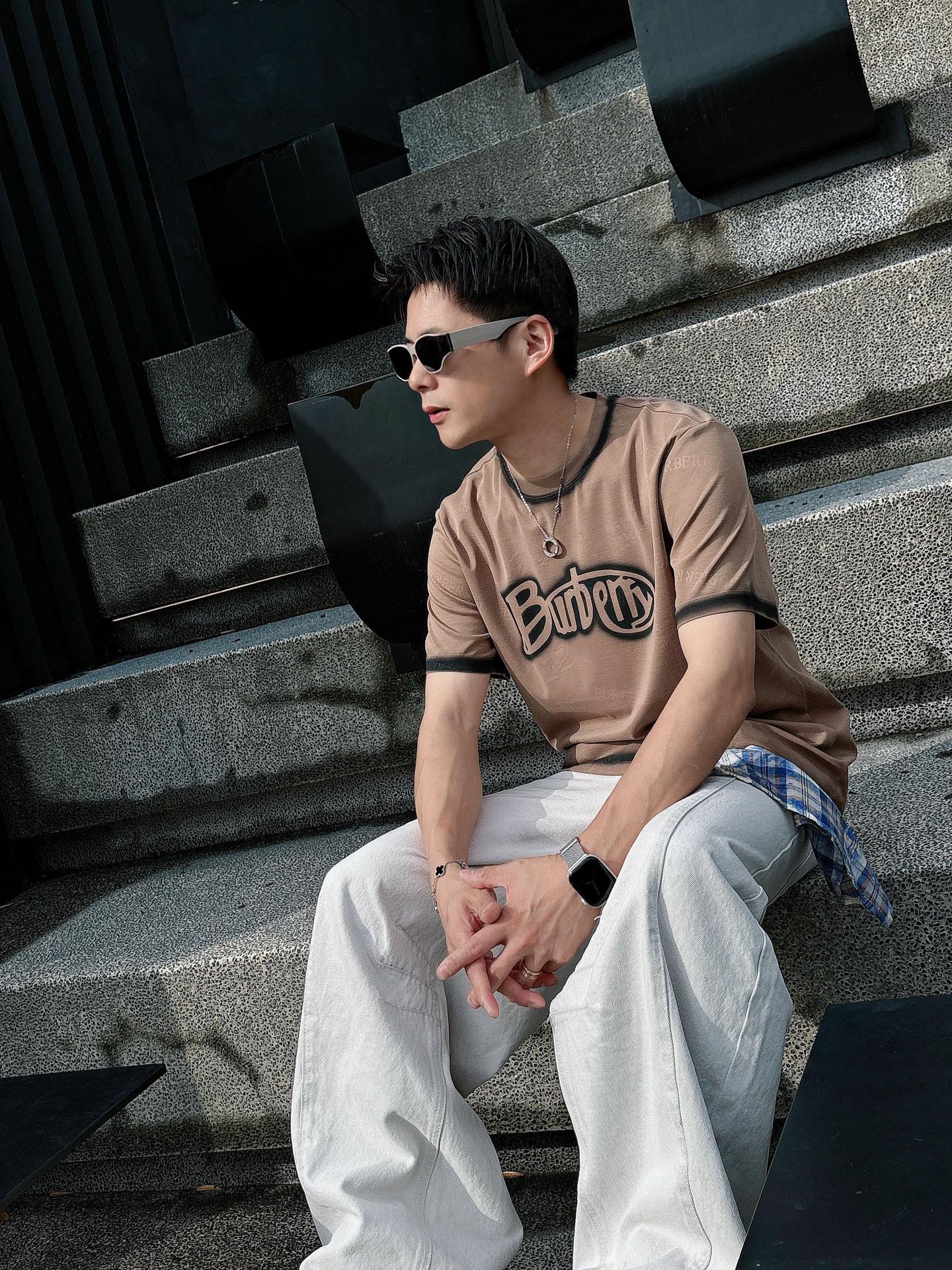 Burberry Male Basic Clothing Black S-m-l-xl