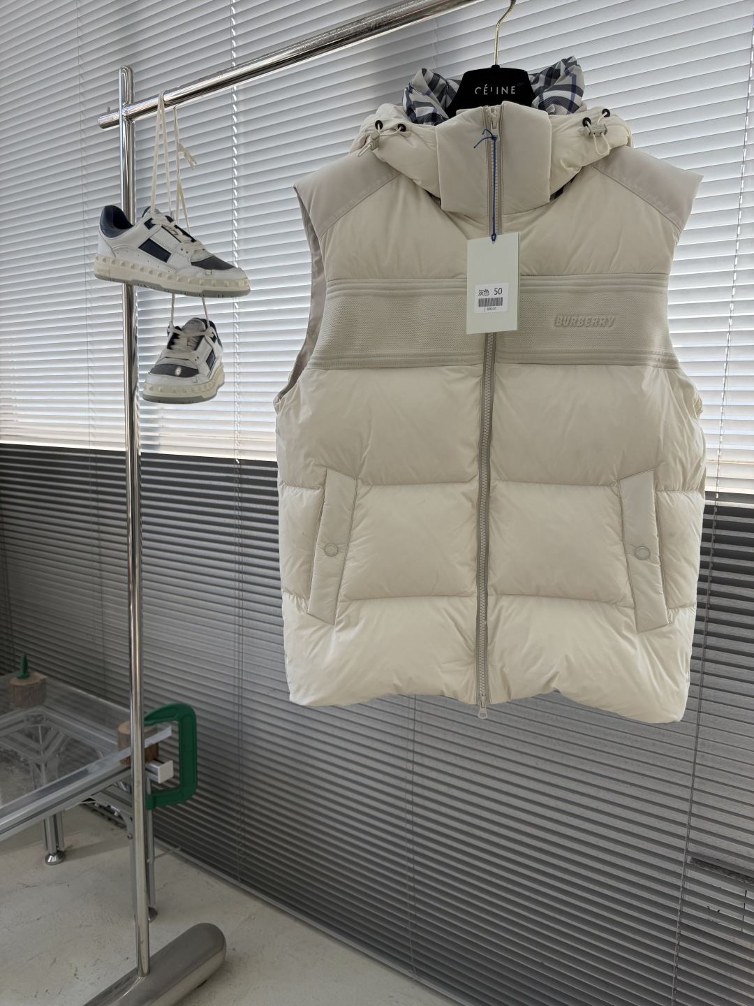 Burberry Down Jacket White Duck Down M-xl