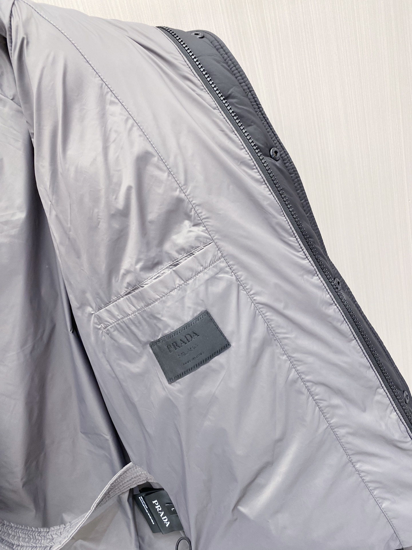 Prada Couple Basic Clothing White Duck Down M-xl