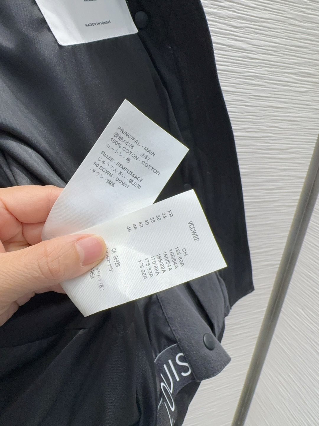 Louis Vuitton Female Down Jacket Printed S-m-l-xl