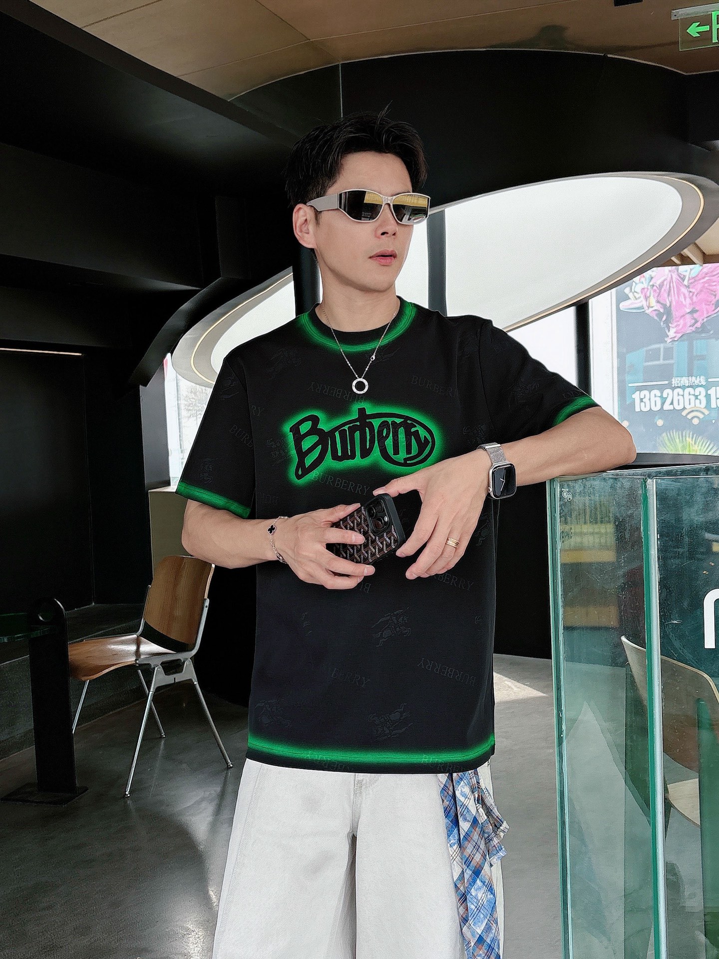 Burberry Male Basic Clothing Black S-m-l-xl