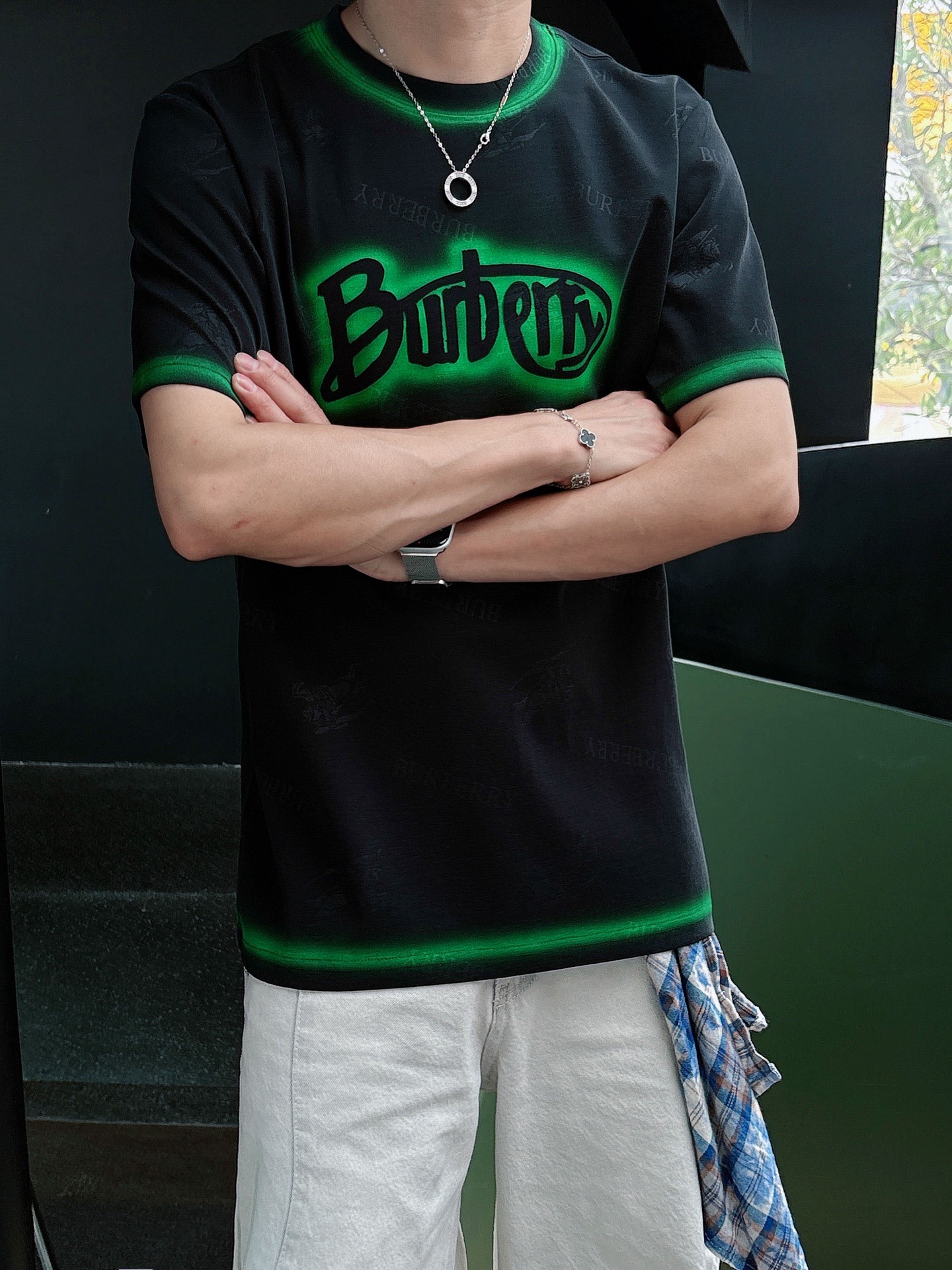 Burberry Male Basic Clothing Black S-m-l-xl