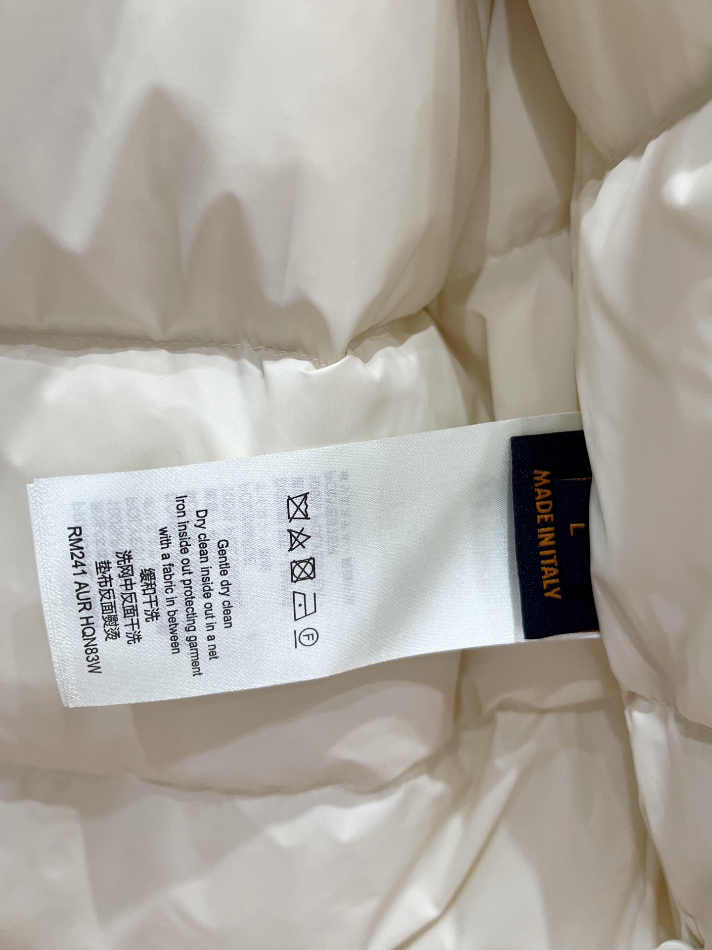 Louis Vuitton Couple Basic Clothing White Duck Down M-l-xxxl