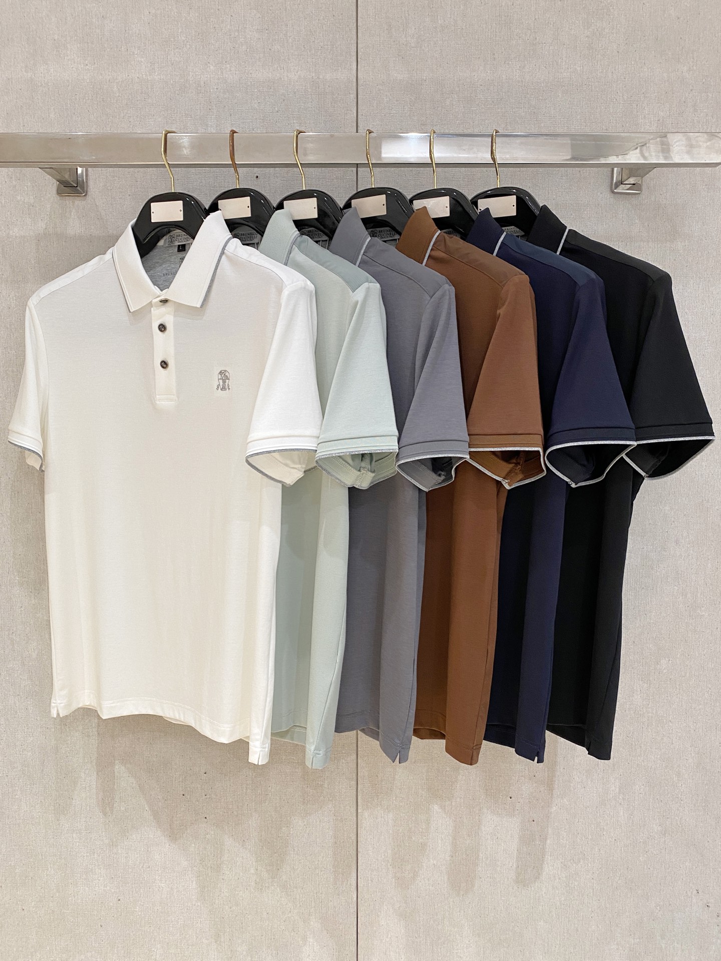 Brunello Cucinelli Basic Clothing Cotton L