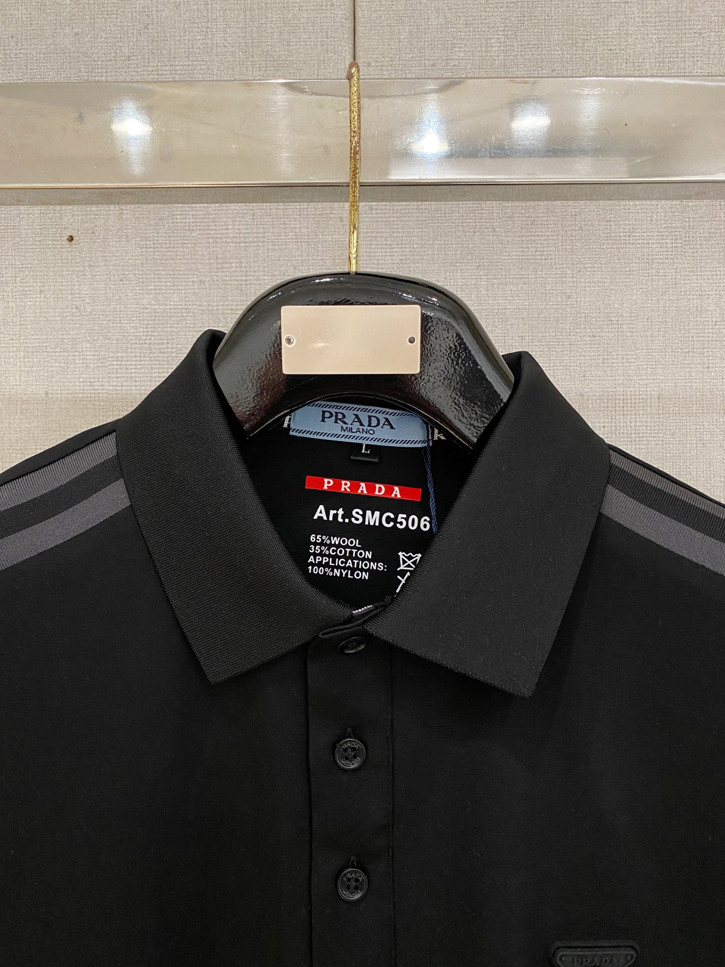 Prada Basic Clothing Cotton L