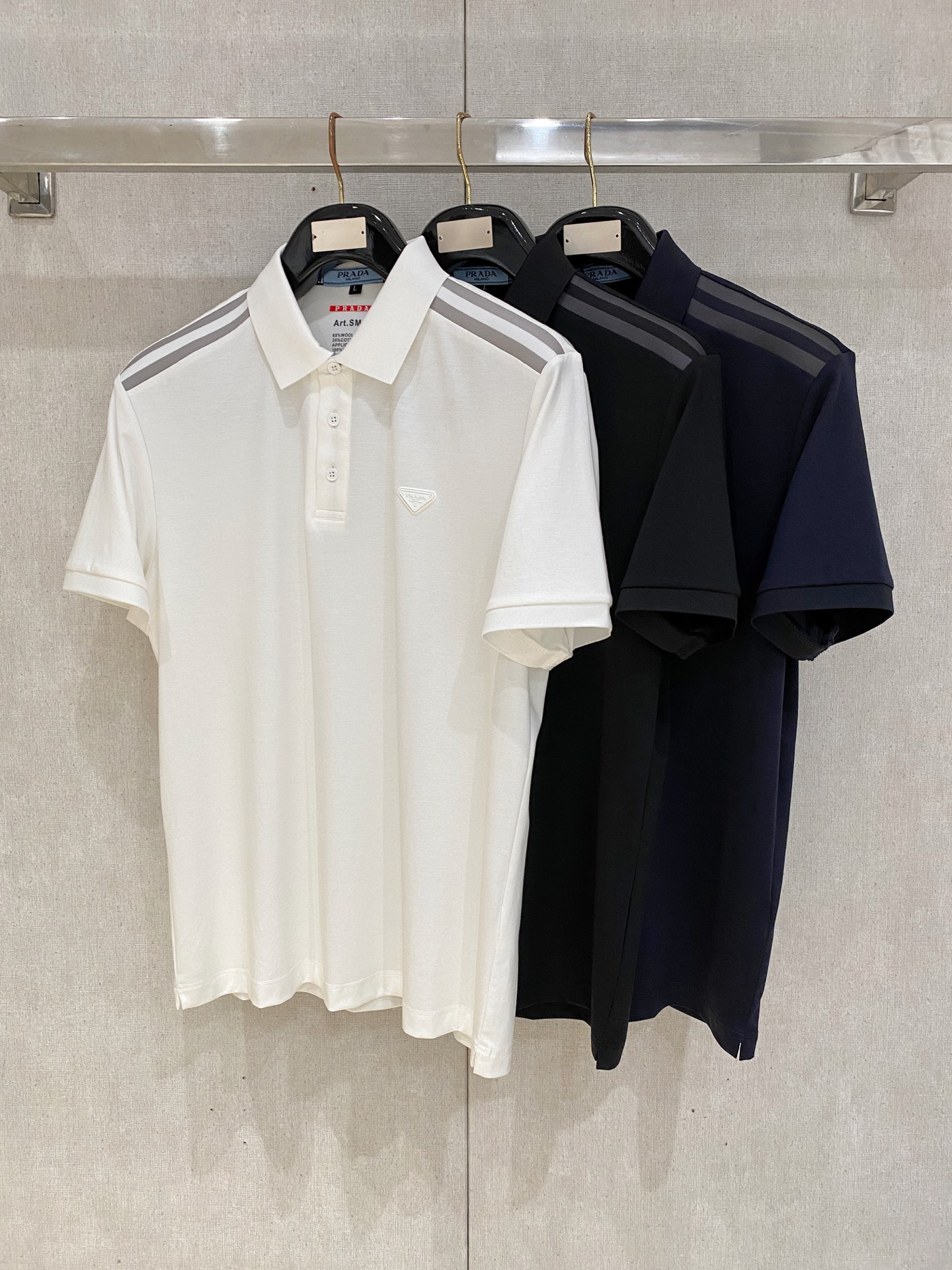 Prada Basic Clothing Cotton L