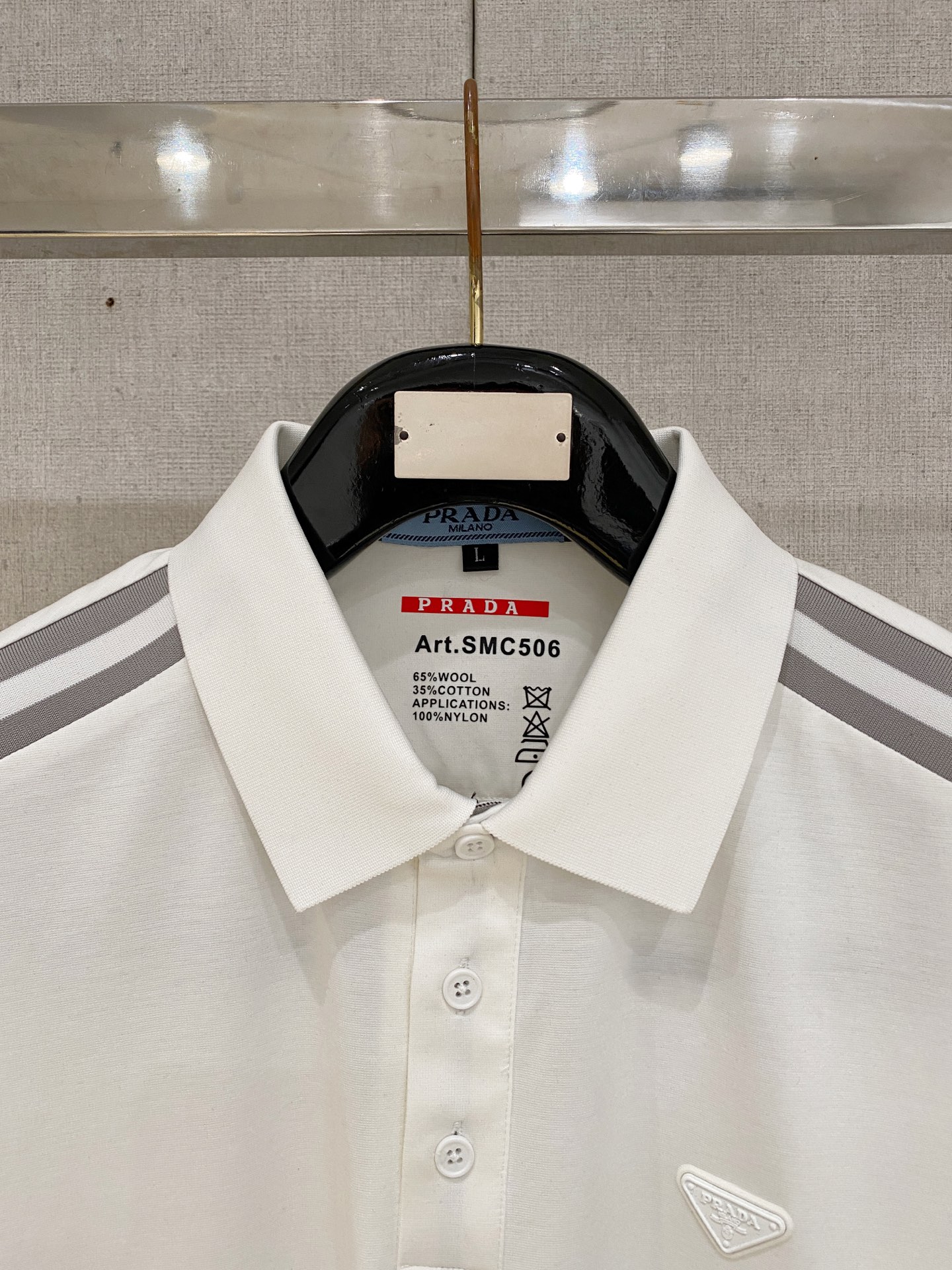Prada Basic Clothing Cotton L