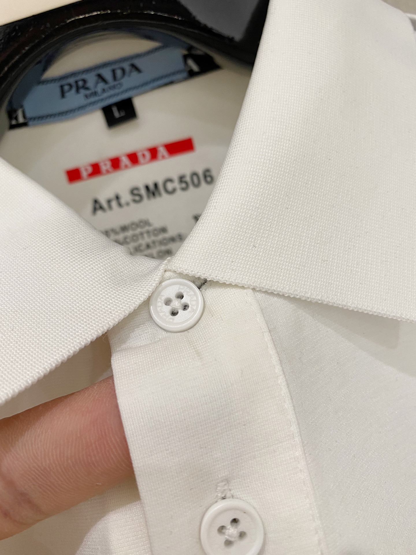 Prada Basic Clothing Cotton L
