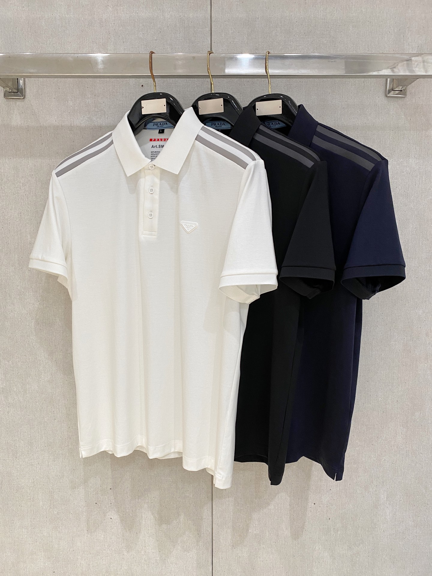 Prada Basic Clothing Cotton L