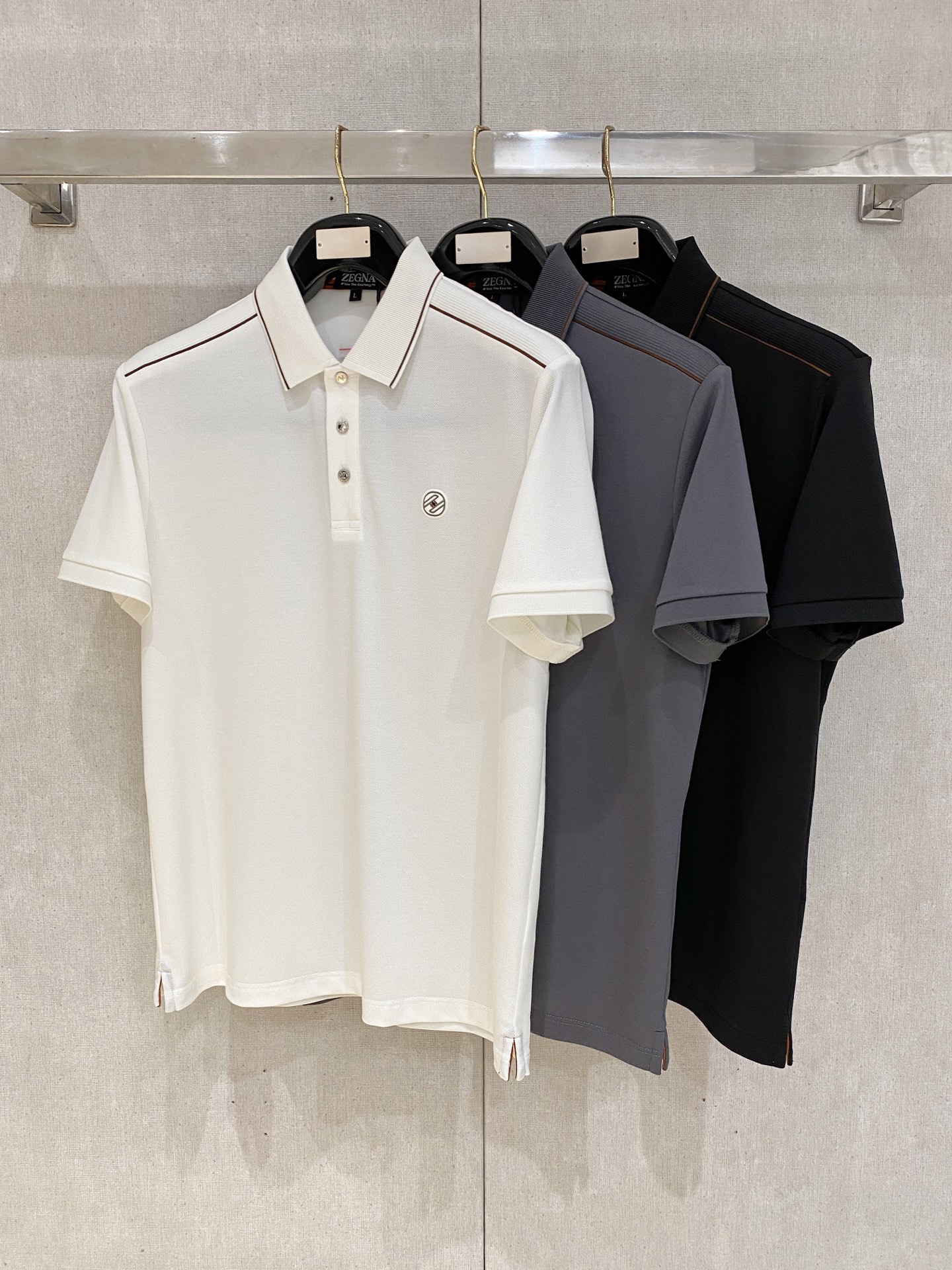 Ermenegildo Zegna Basic Clothing Cotton L