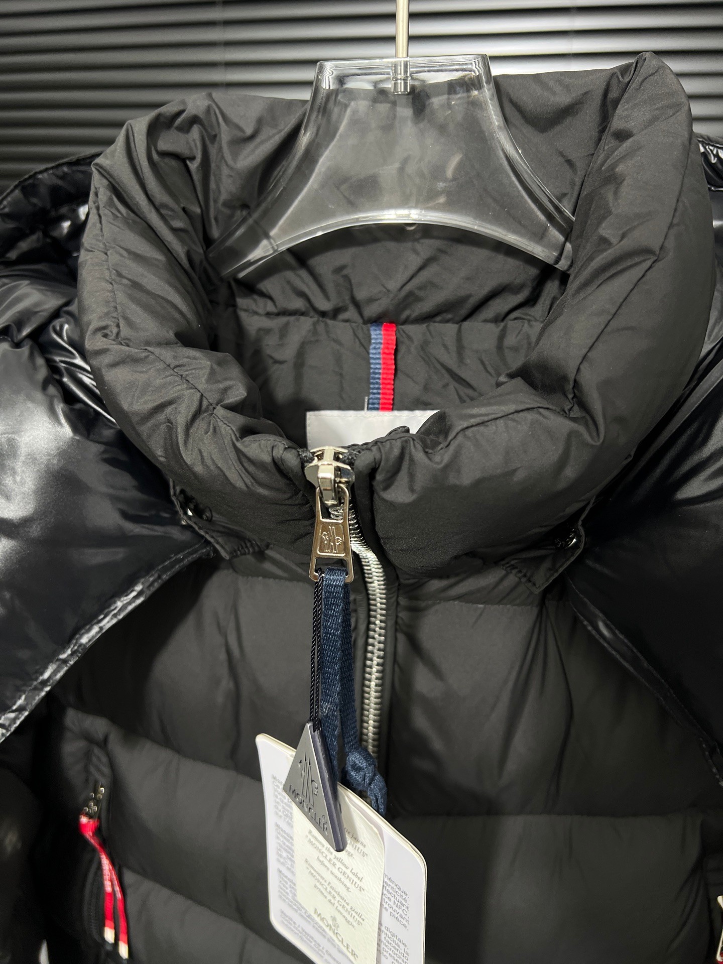 Moncler Couple Down Jacket White Duck Down Black M-l-xl