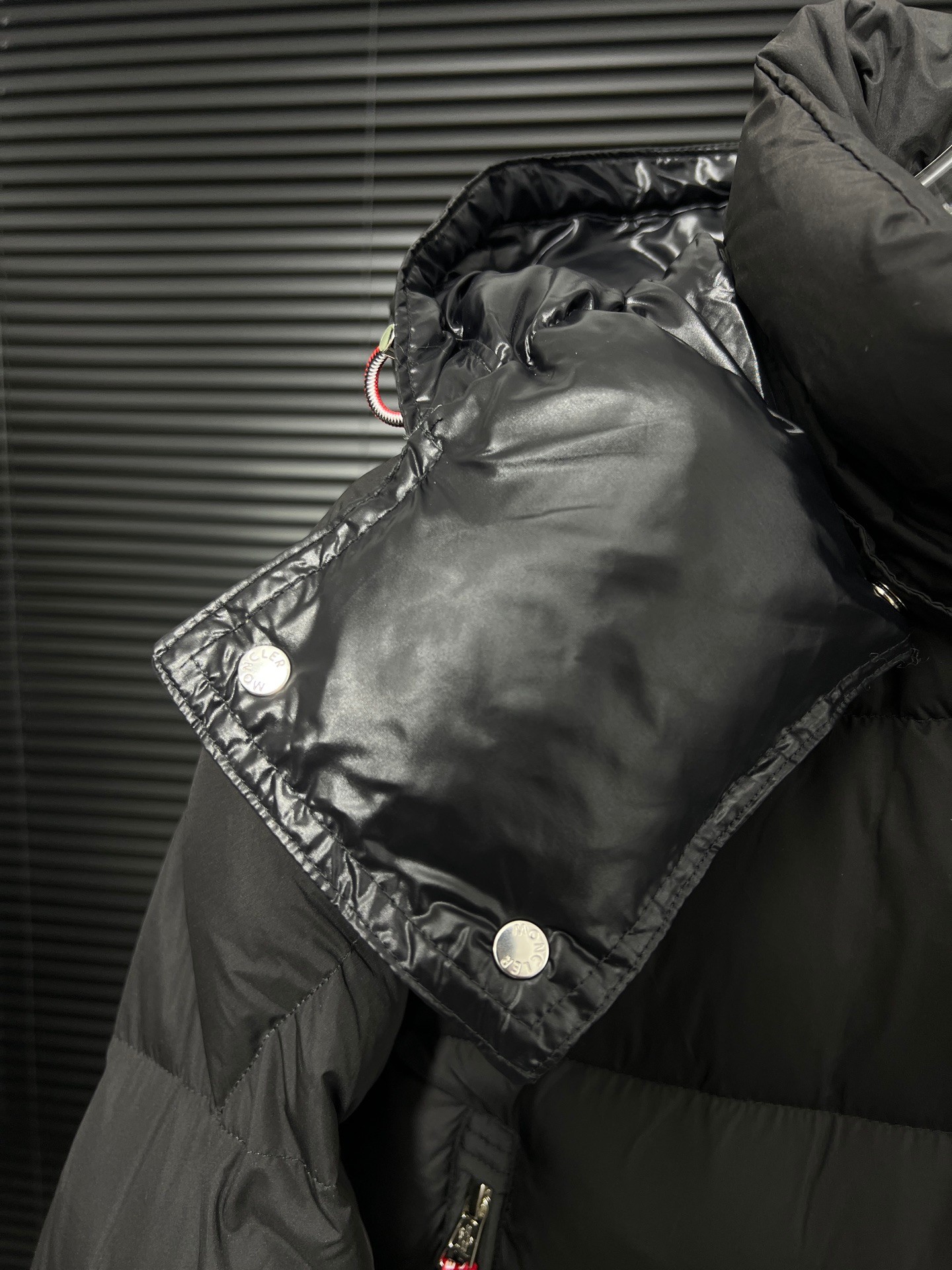 Moncler Couple Down Jacket White Duck Down Black M-l-xl