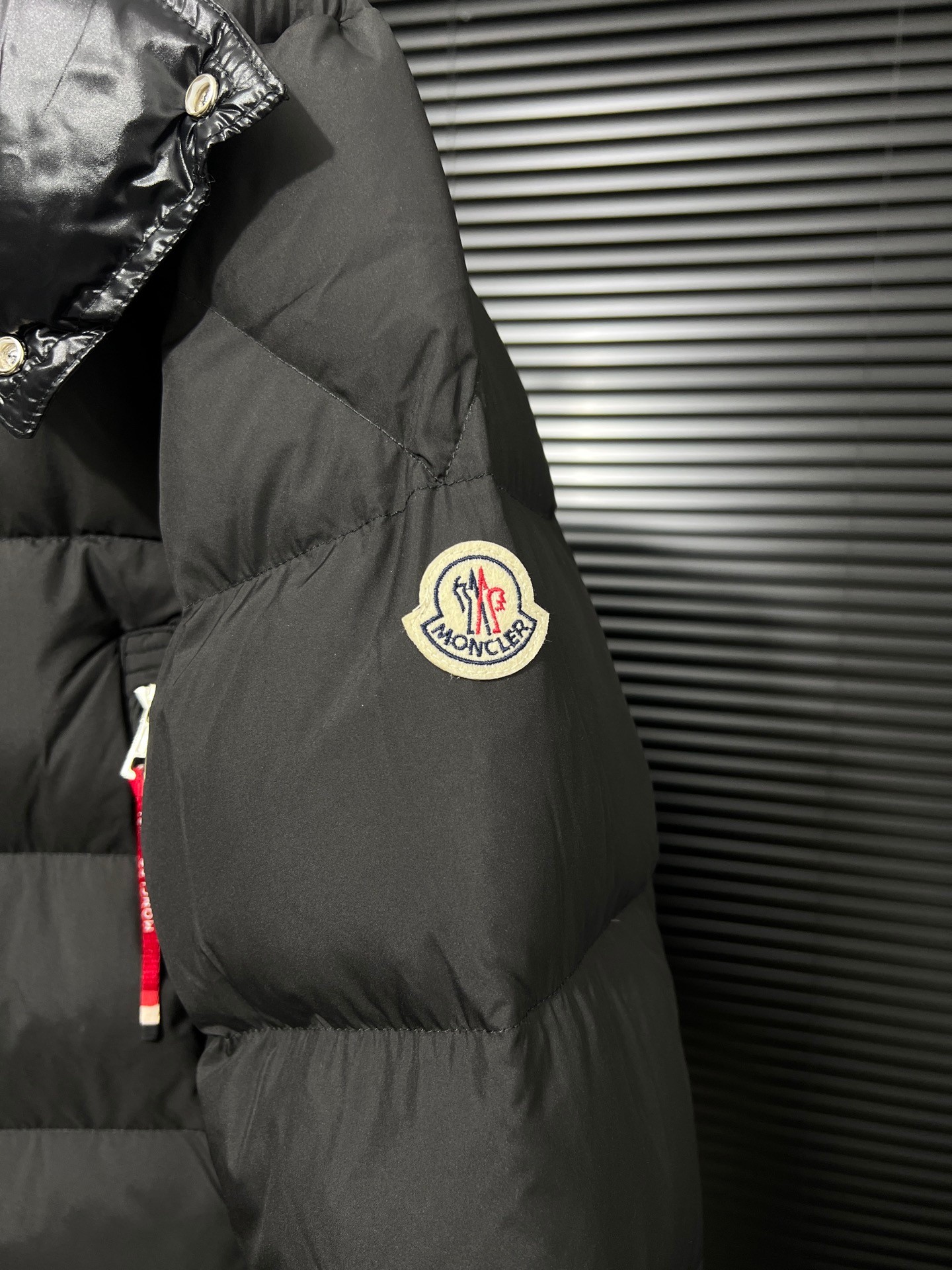 Moncler Couple Down Jacket White Duck Down Black M-l-xl