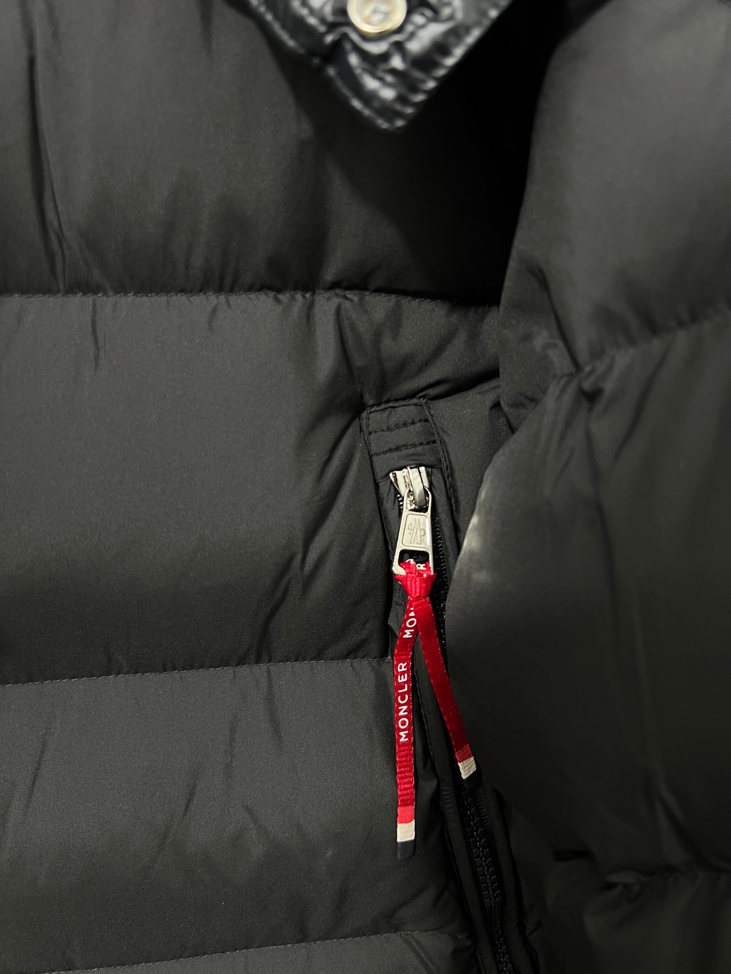 Moncler Couple Down Jacket White Duck Down Black M-l-xl