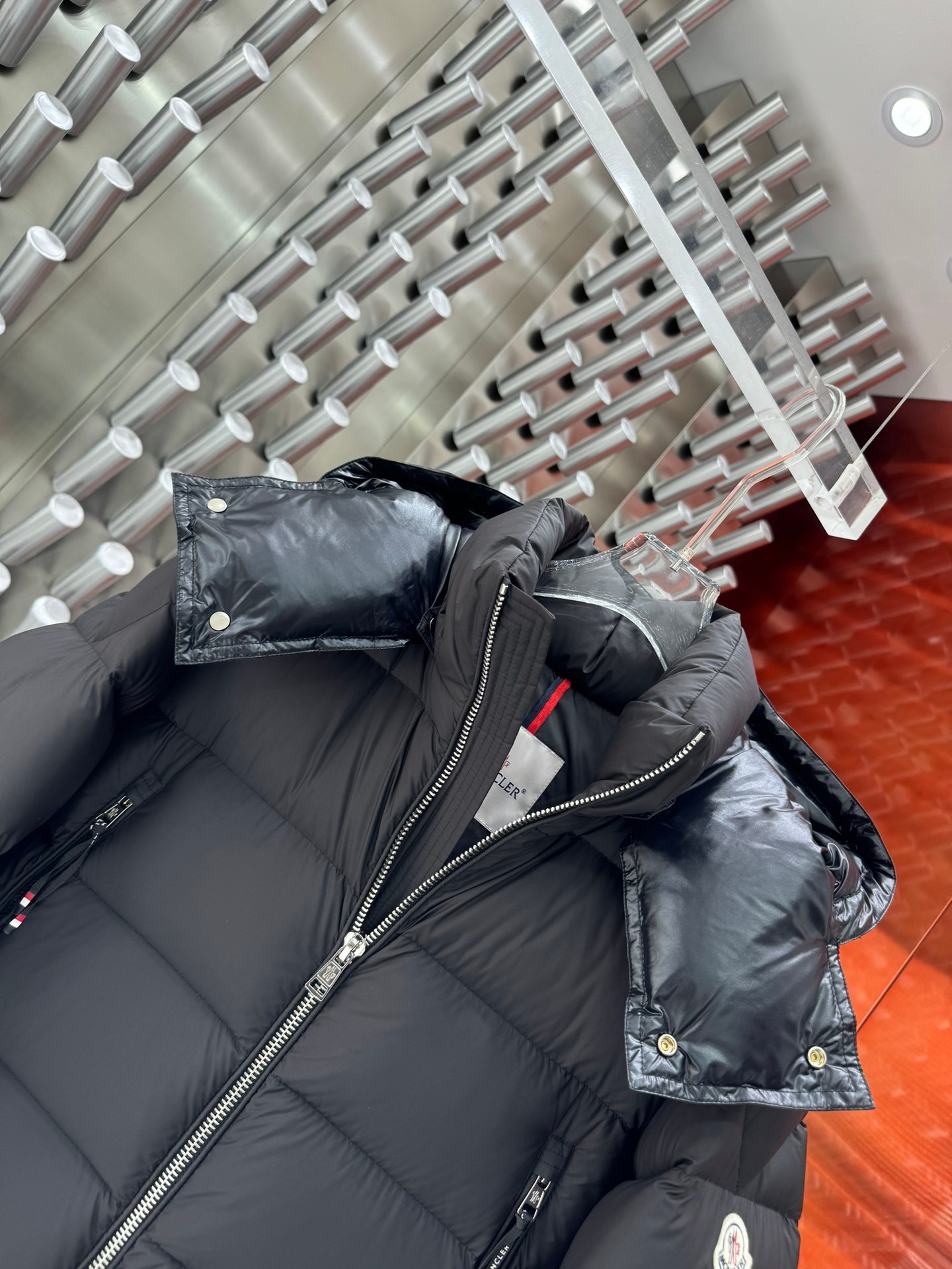 Moncler Male Basic Clothing White Duck Down Hooded S-m-l-xl