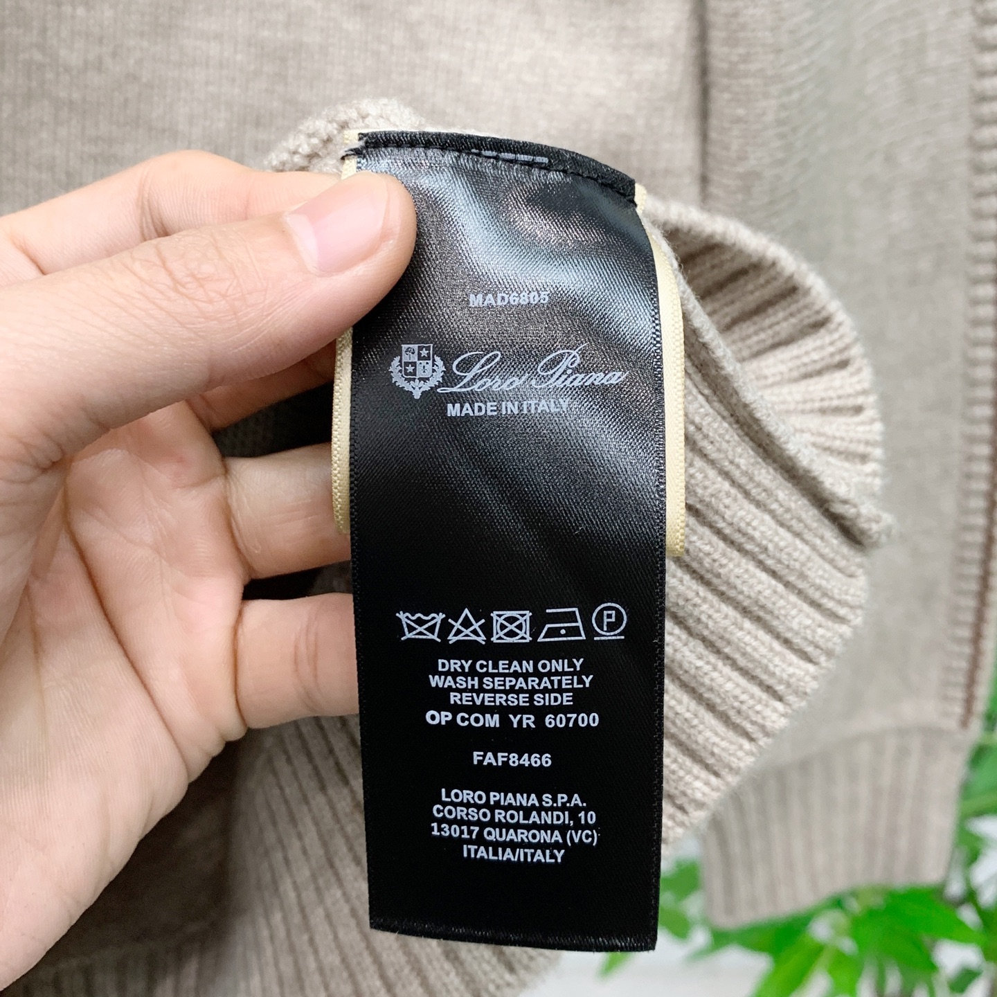 Loro Piana Basic Clothing Wool M-l-xl