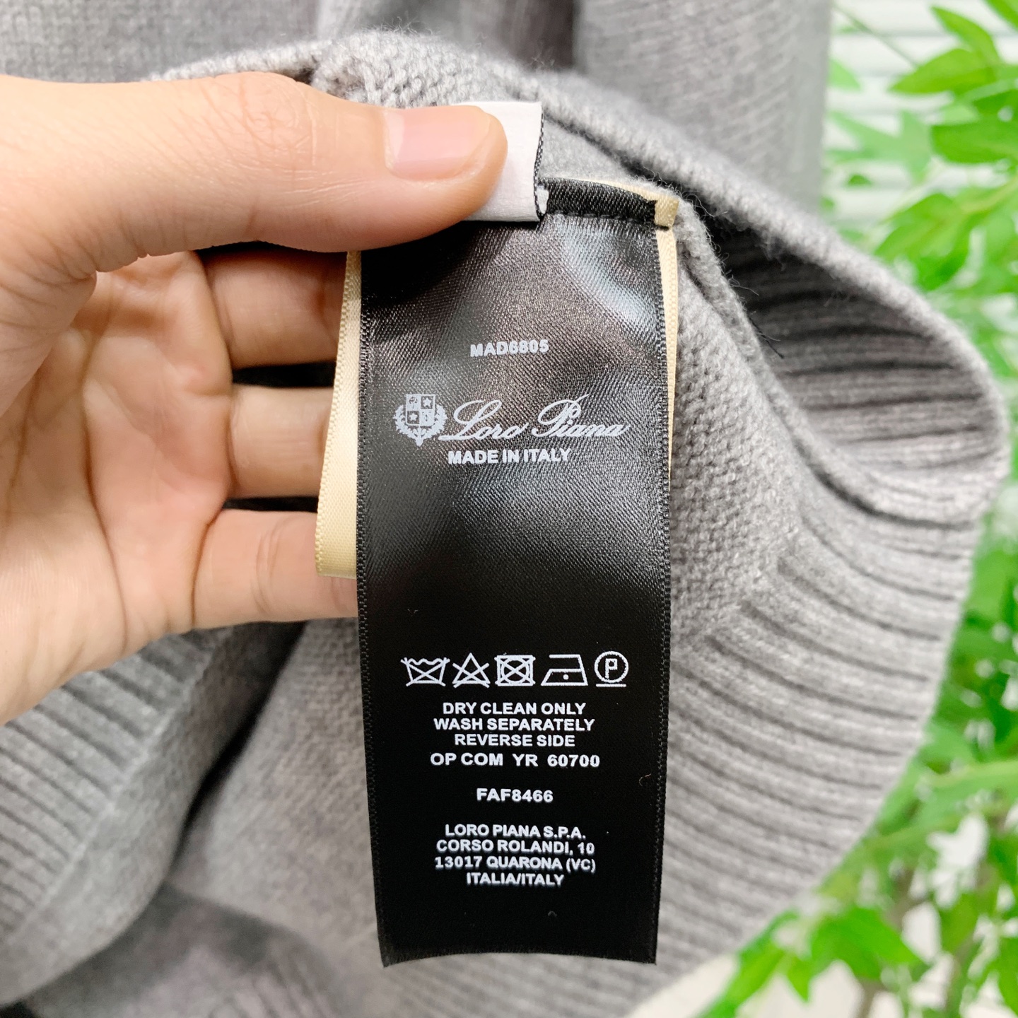 Loro Piana Basic Clothing Wool M-l-xl