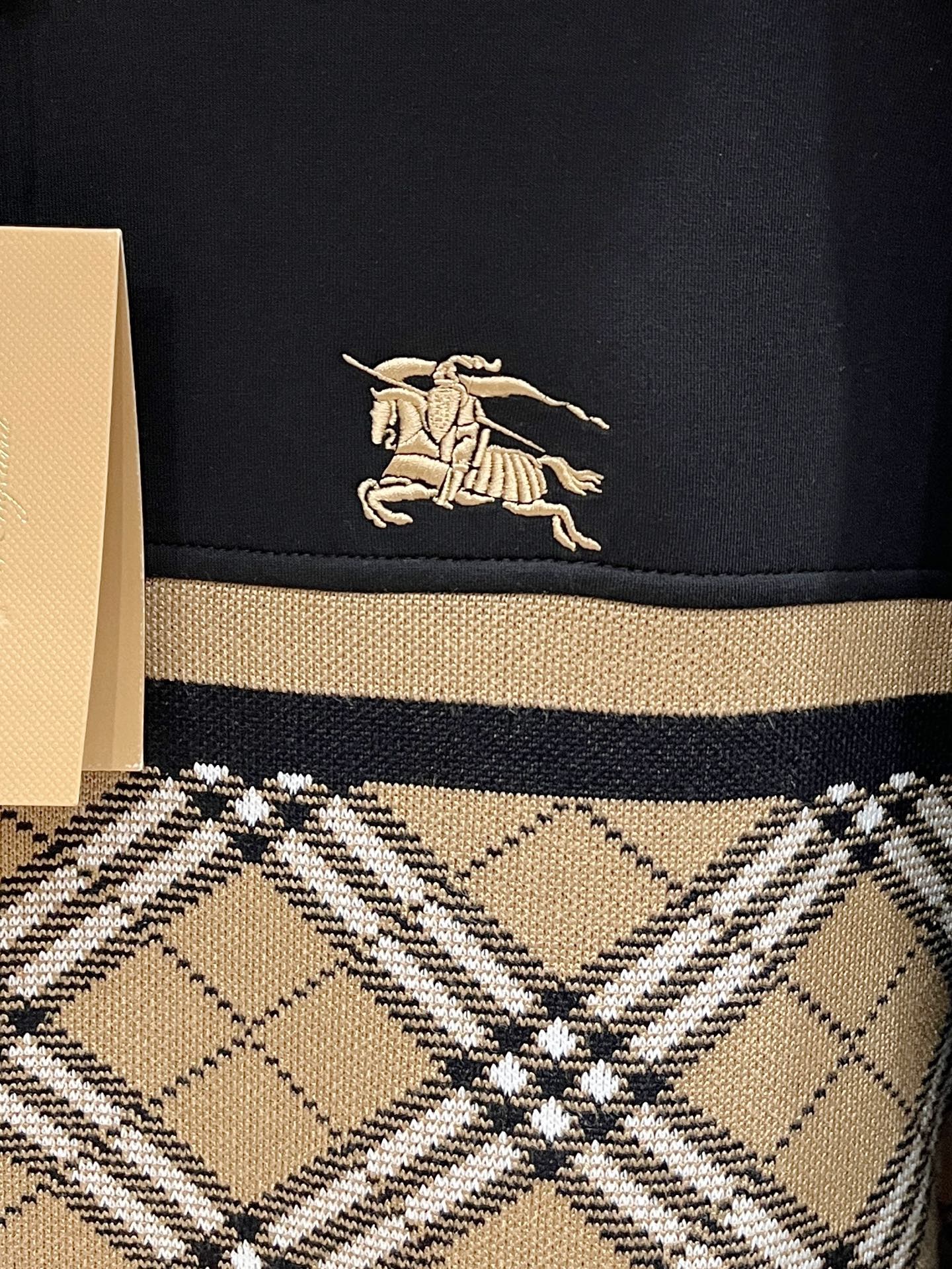 Burberry Hoodie Wool Black Slim Fit M-l-xl